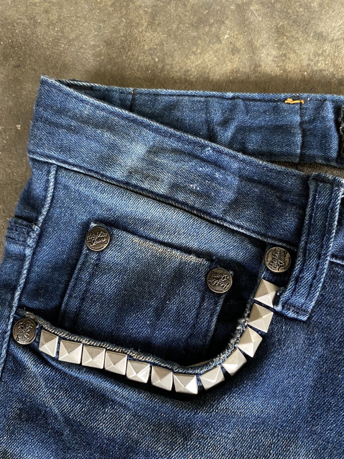 Japanese Brand BRUSH IFSIXWASNINE DENIM PANTS Size 27" / US 4 / IT 40 - 6 Thumbnail