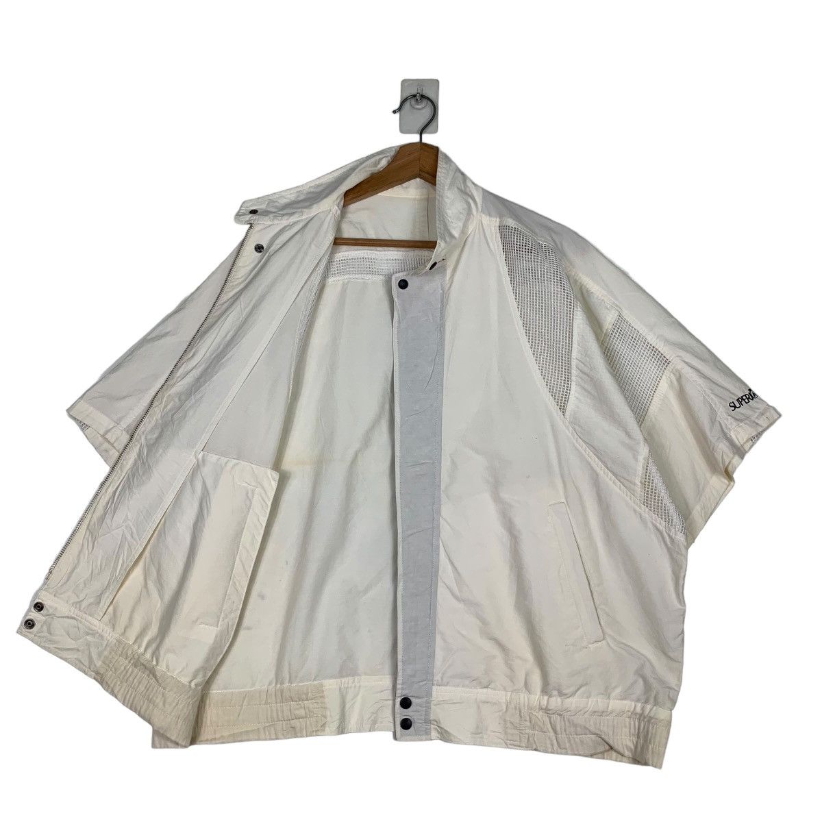 Japanese Brand SUPERIOR Pastime Wear Mesh Short Sleeve Jacket #0375-C17 Size US L / EU 52-54 / 3 - 9 Thumbnail