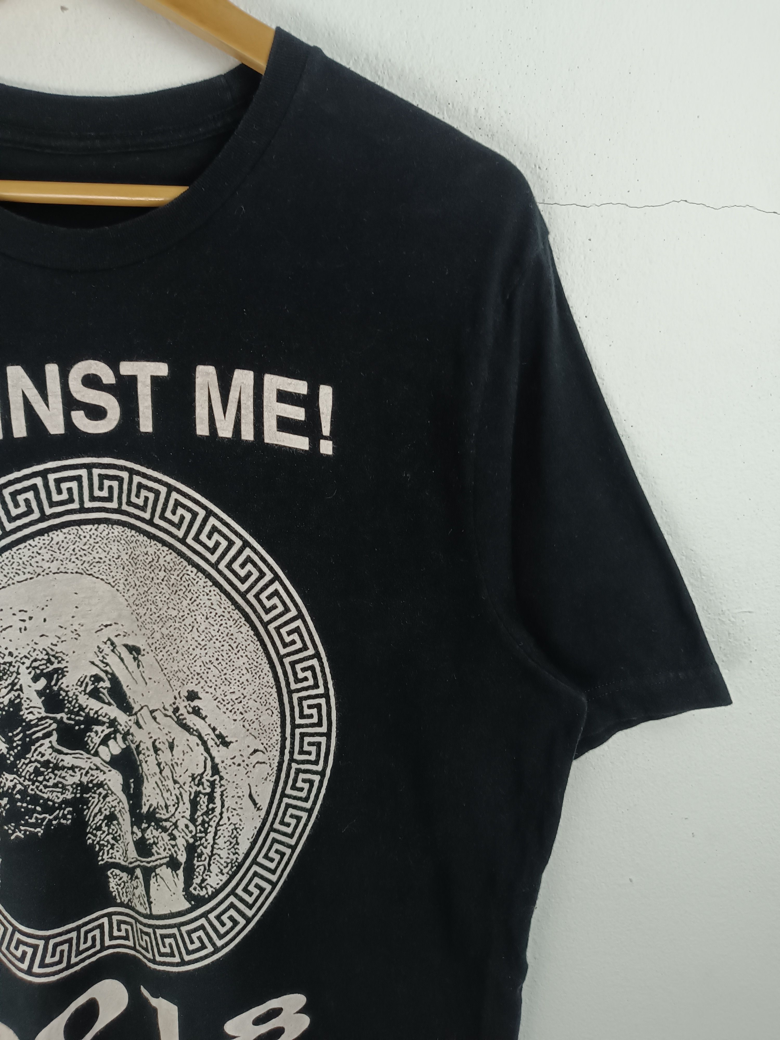 Band Tees VINTAGE 2018 AGAINST ME! PUNK TEE mxpx offspring nofx Size US L / EU 52-54 / 3 - 6 Thumbnail