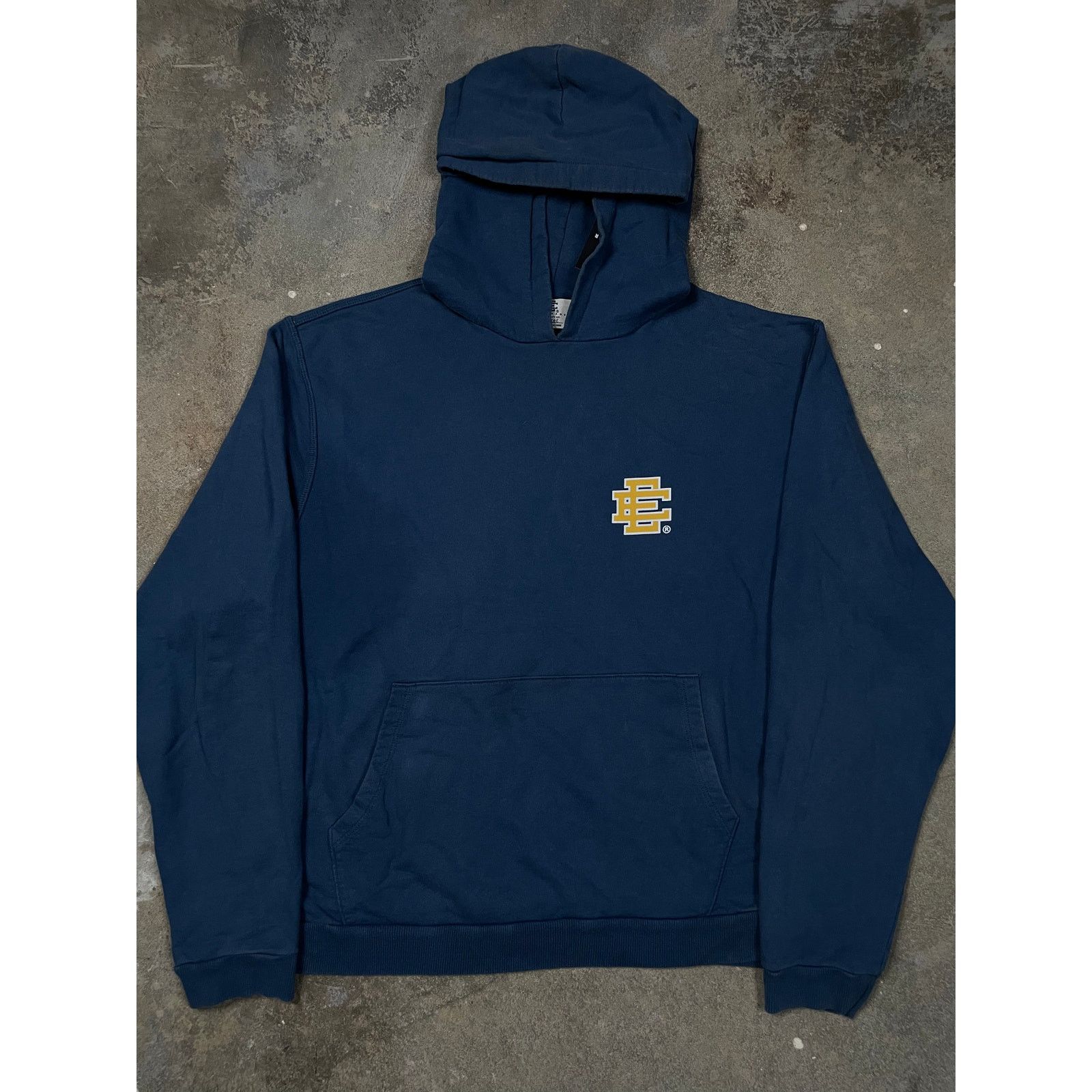 Eric Emanuel EE Hoodie Powder Blue Yellow Large Used Size US L / EU 52-54 / 3 - 1 Thumbnail