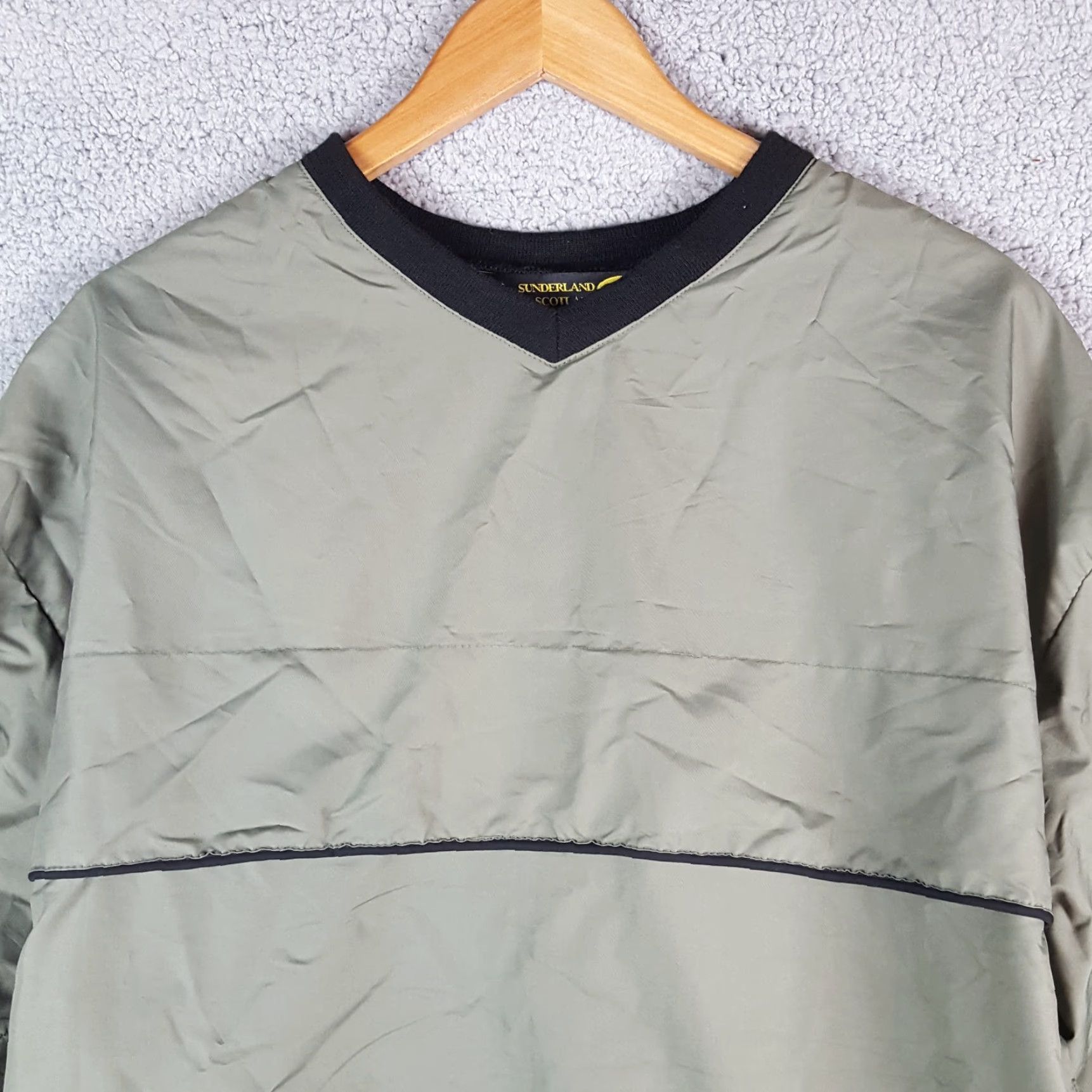 Rains Sunderland Of Scotland Windbreaker Jacket Mens Regular Size S Breathable Water Resistant Microfiber Zip Pullover Outdoor 90s 00s Golf Hiking Size US S / EU 44-46 / 1 - 3 Thumbnail