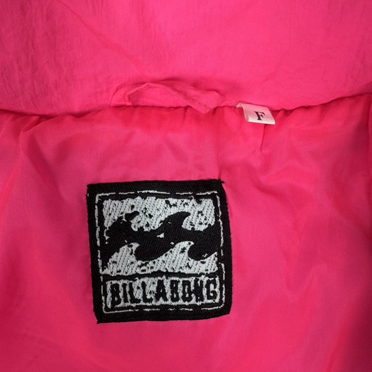Billabong VINTAGE 90s BILLABONG NEON PUFFER CROPPED JACKET Size US M / EU 48-50 / 2 - 11 Thumbnail