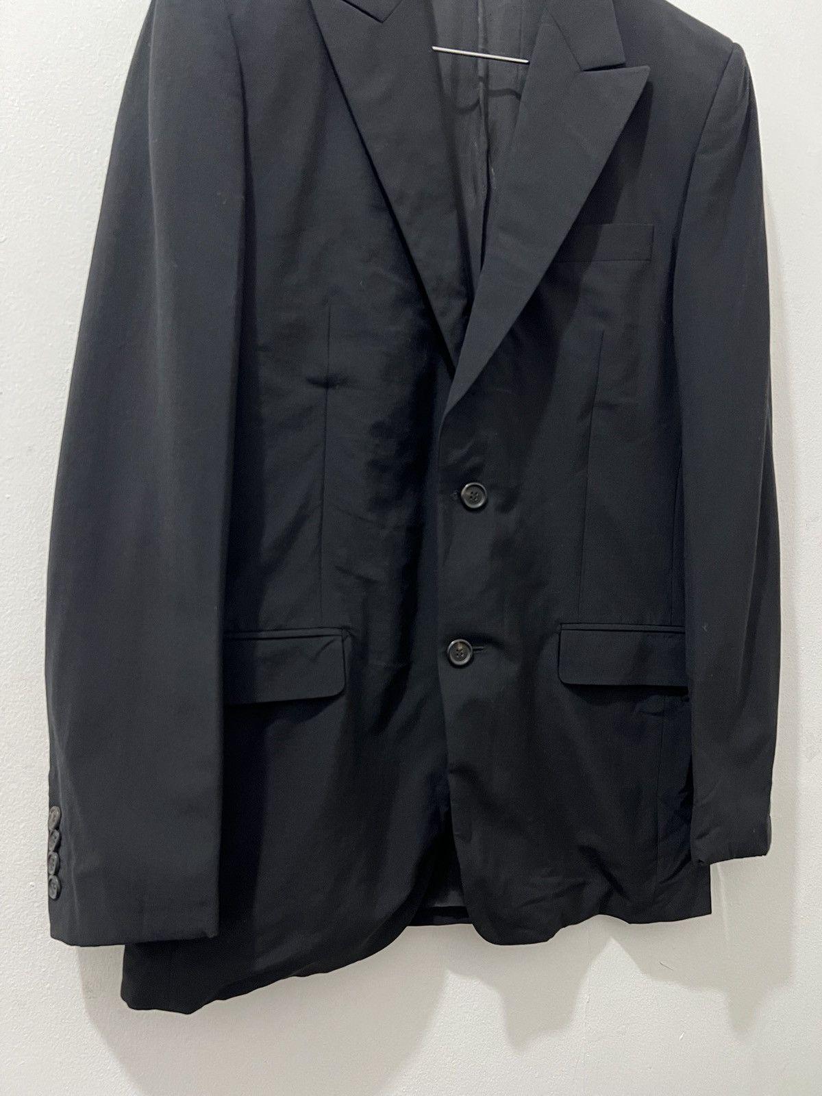 Prada Prada - Wool Single Breasted Blazer Size 48R - 2 Thumbnail