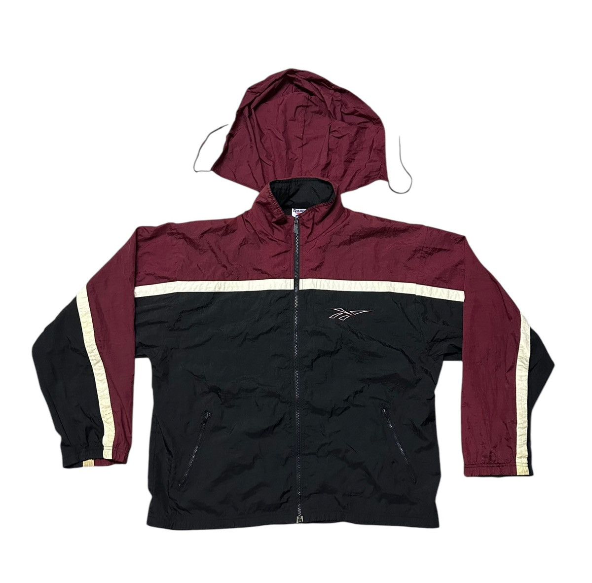 Vintage 90s Reebok windbreaker jacket