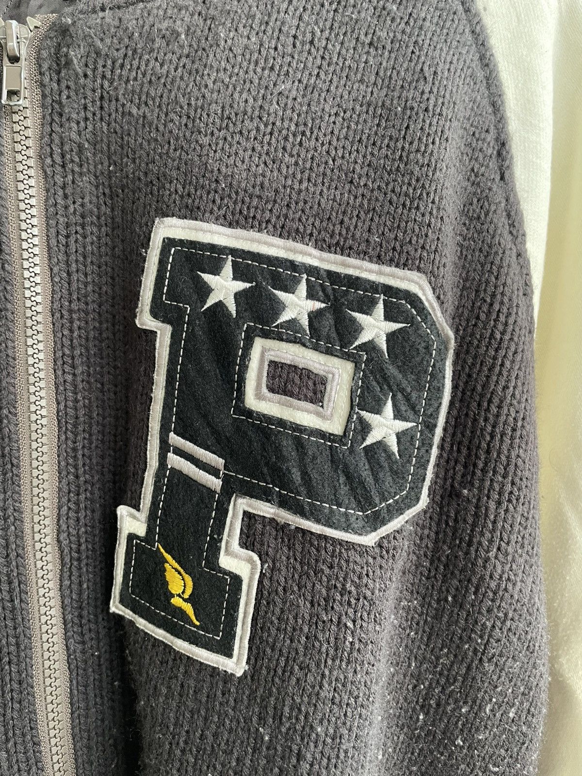 Maison Margiela 2000s Archive Japanese Varsity Y2K Hysteric Embroidery LGB Size US XXL / EU 58 / 5 - 3 Thumbnail