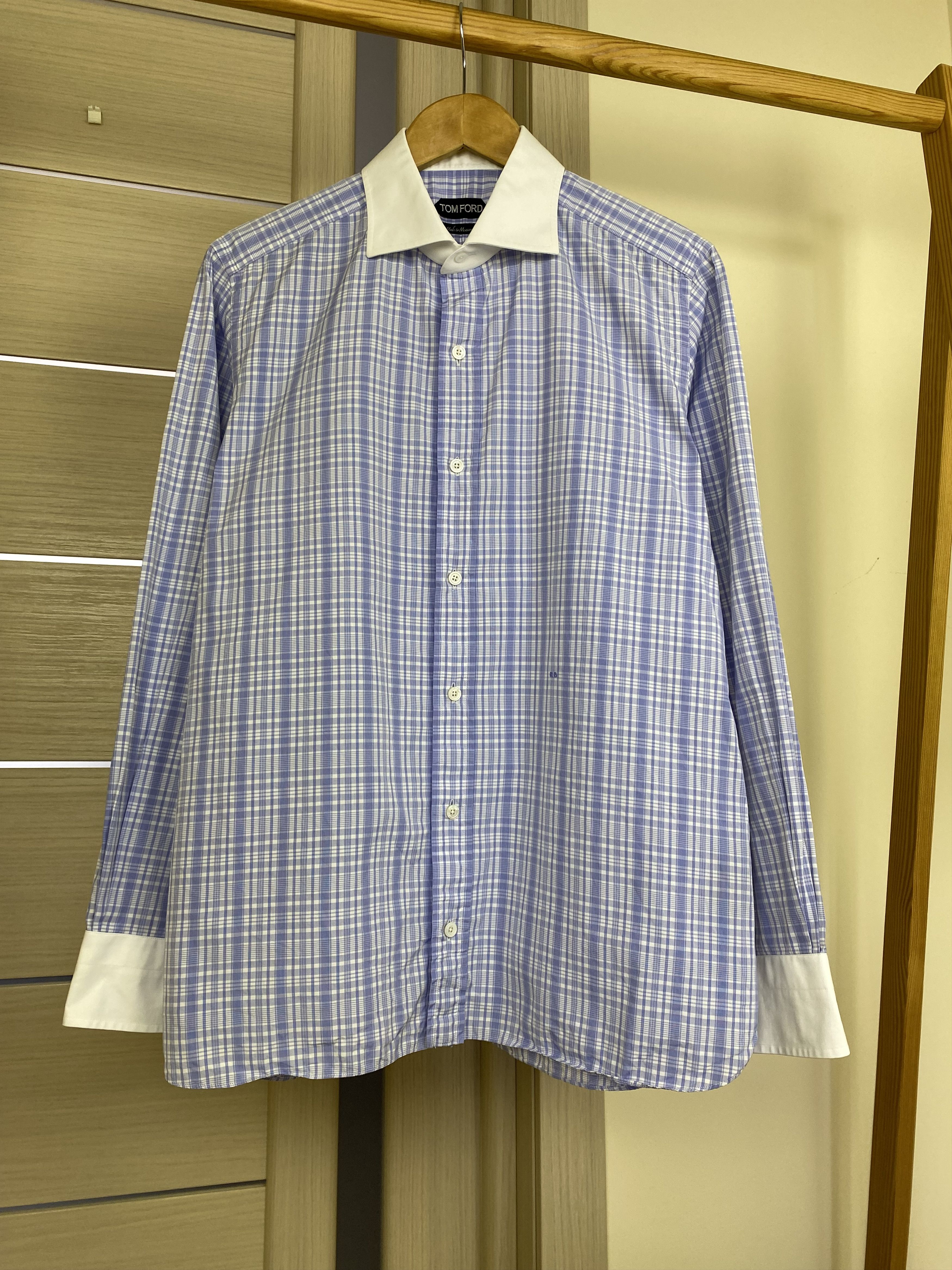 Tom Ford Rare Tom Ford checkered classic camicia shirt size M-L Size US M / EU 48-50 / 2 - 3 Thumbnail