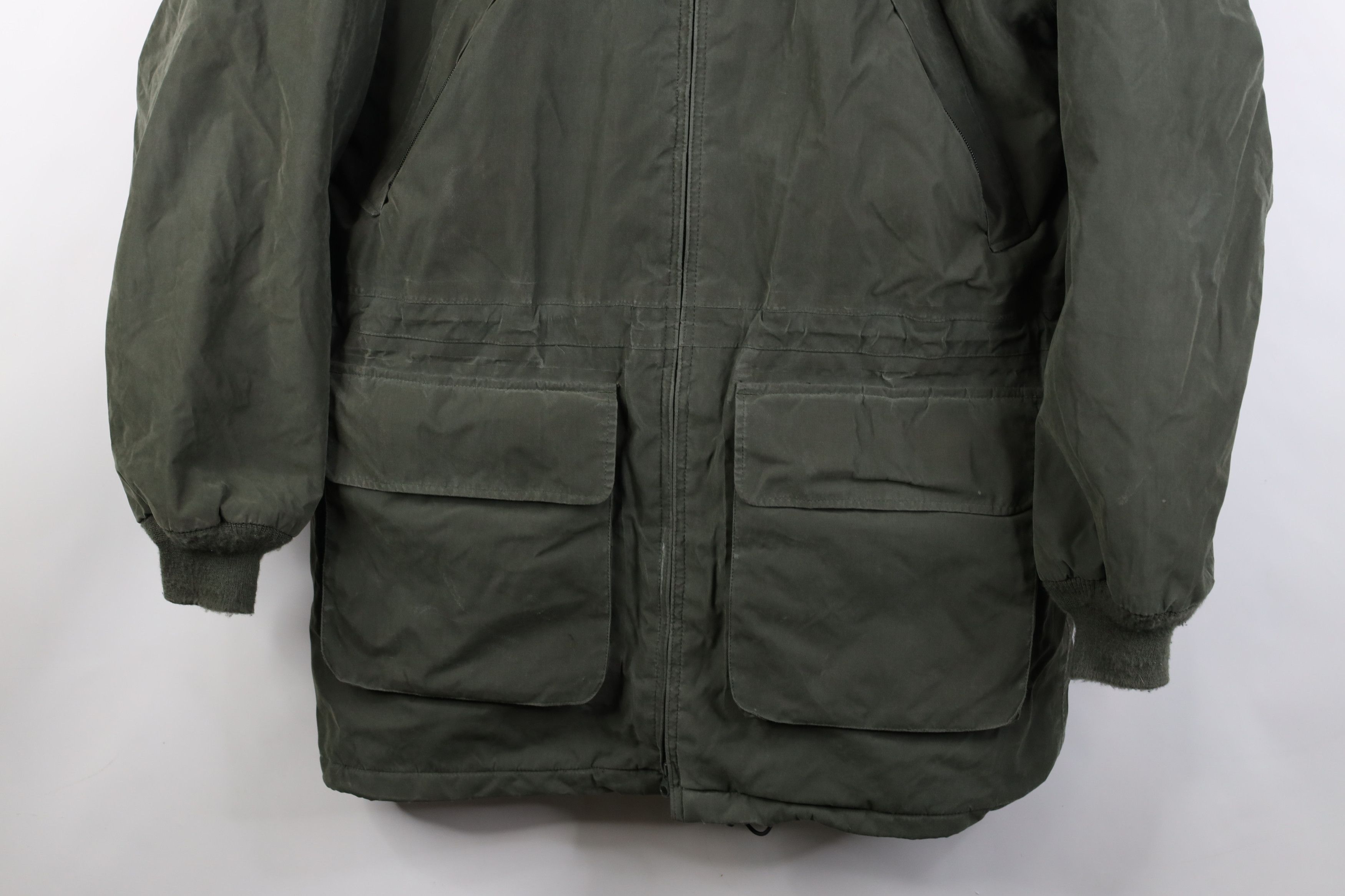 Orvis Vintage Orvis Fishing Lined Microfiber Hooded Parka Jacket Size US L / EU 52-54 / 3 - 3 Thumbnail