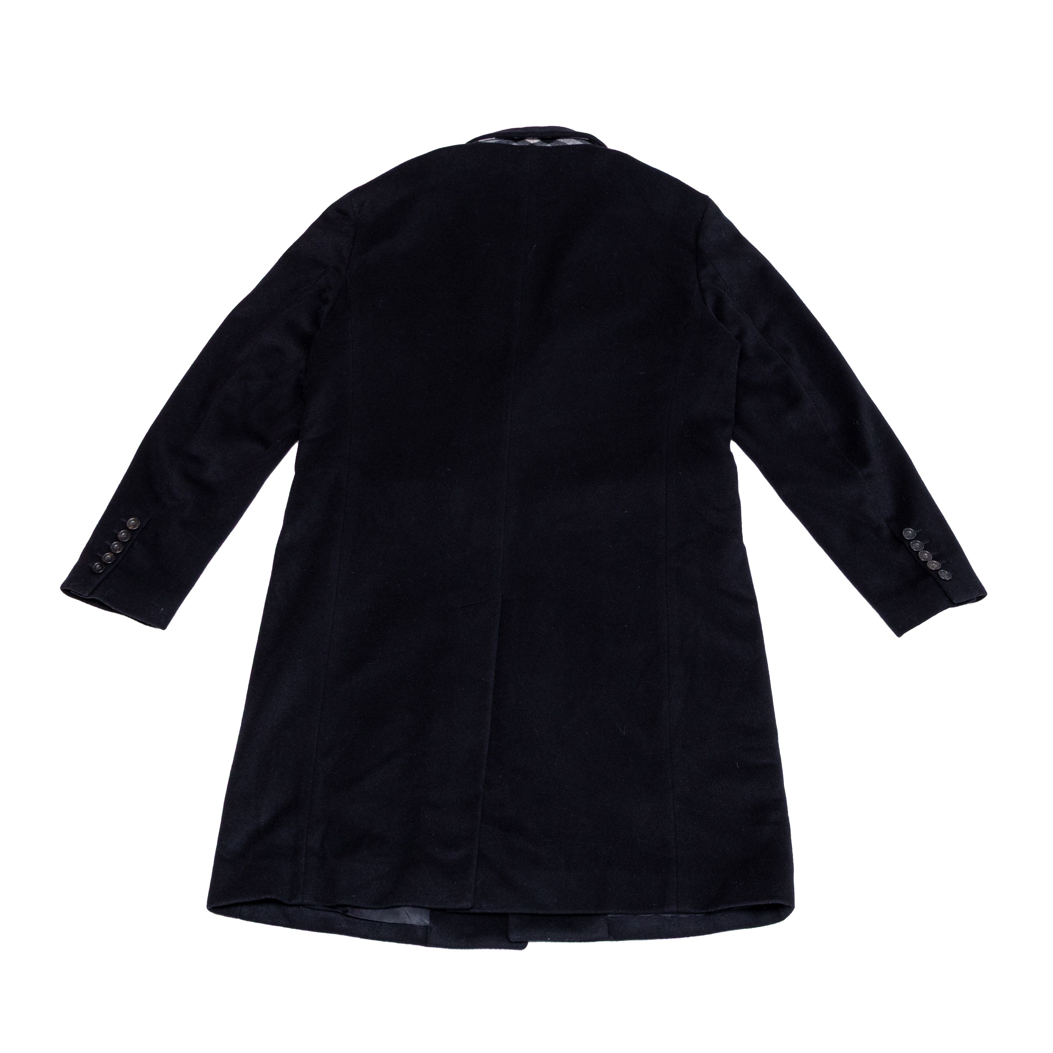 Burberry Burberry London Black Wool Cashmere Overcoat Mens Size 52 Size US L / EU 52-54 / 3 - 4 Thumbnail