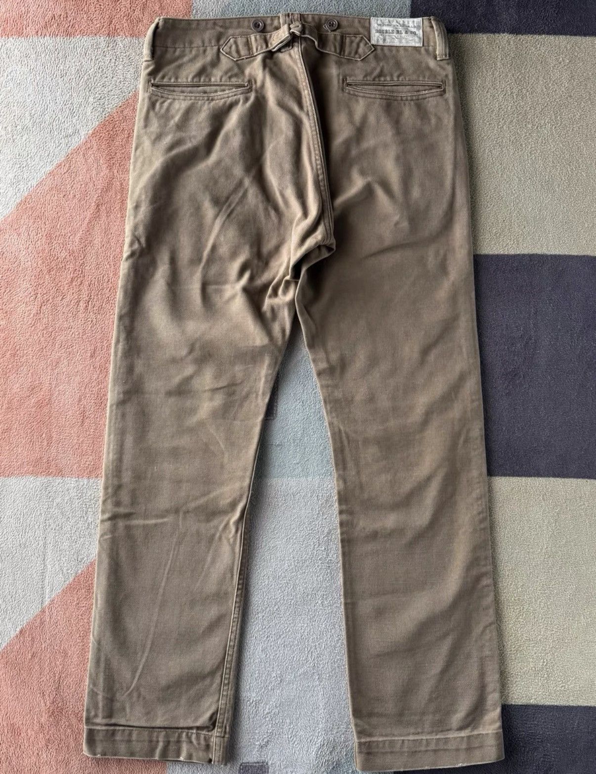RRL Ralph Lauren RRL Ralph Lauren Double RL Heavy Canvas Cargo Pants K22 Size US 30 / EU 46 - 2 Thumbnail