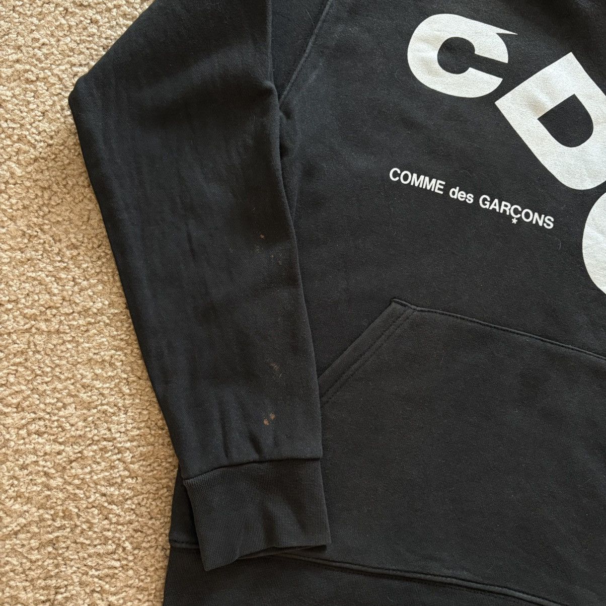 Comme des Garcons CDG Hoodie (Black) Size US M / EU 48-50 / 2 - 2 Thumbnail