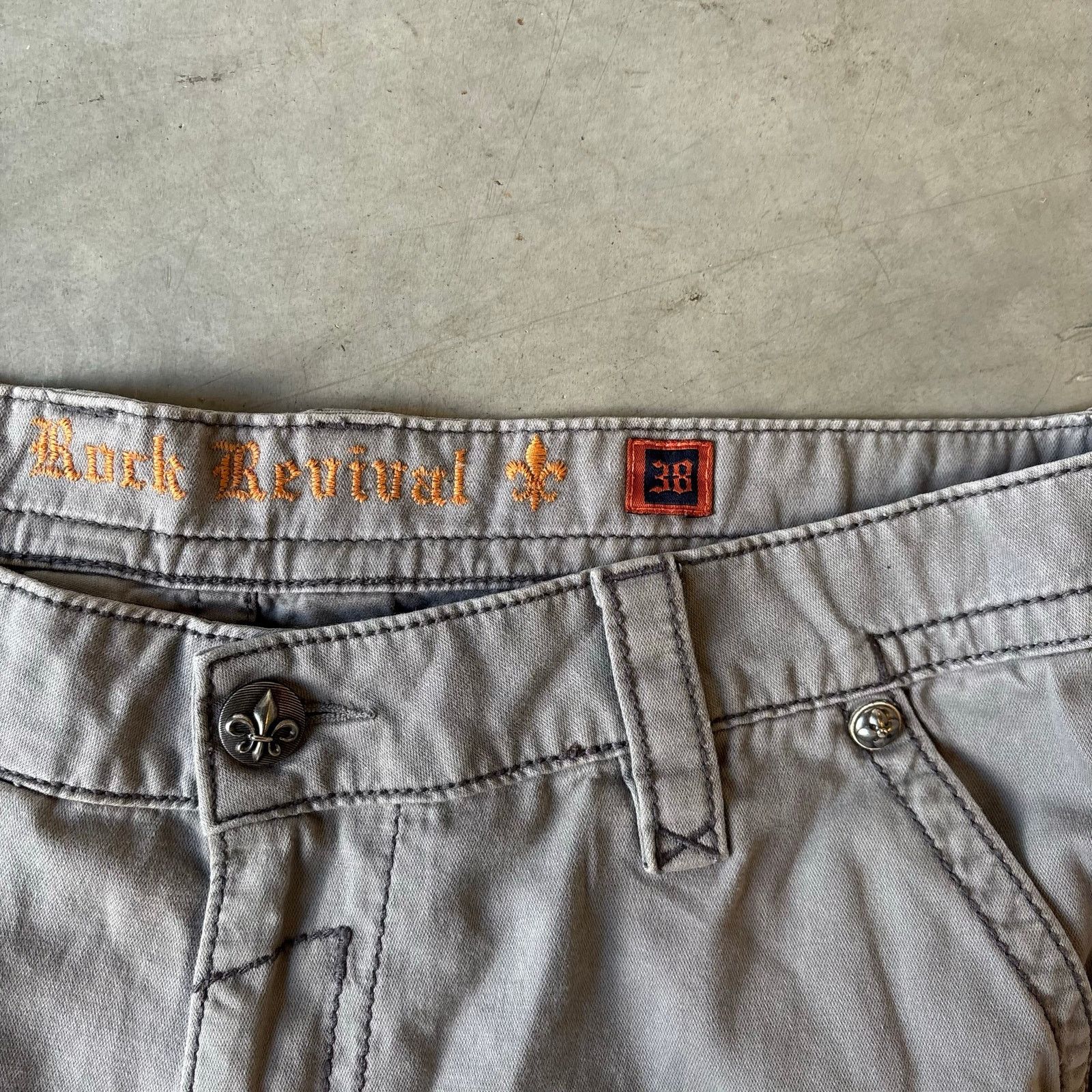 Rock Revival y2k vintage rock revival jean shorts Size US 38 / EU 54 - 5 Thumbnail