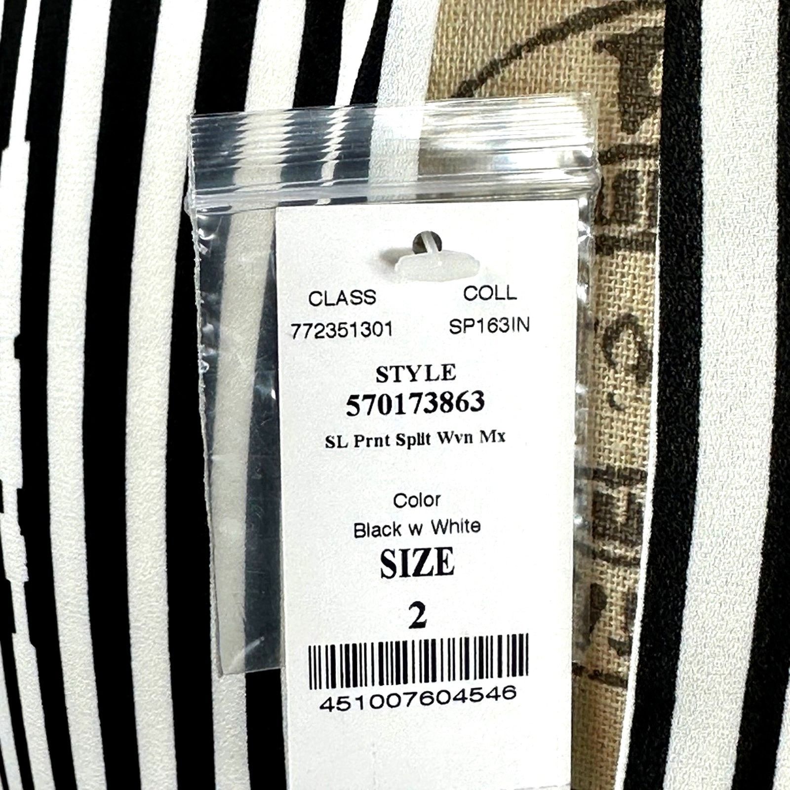White House Black Market White House Black Market Striped Maxi Dress Black/White 2 Size XS / US 0-2 / IT 36-38 - 16 Thumbnail