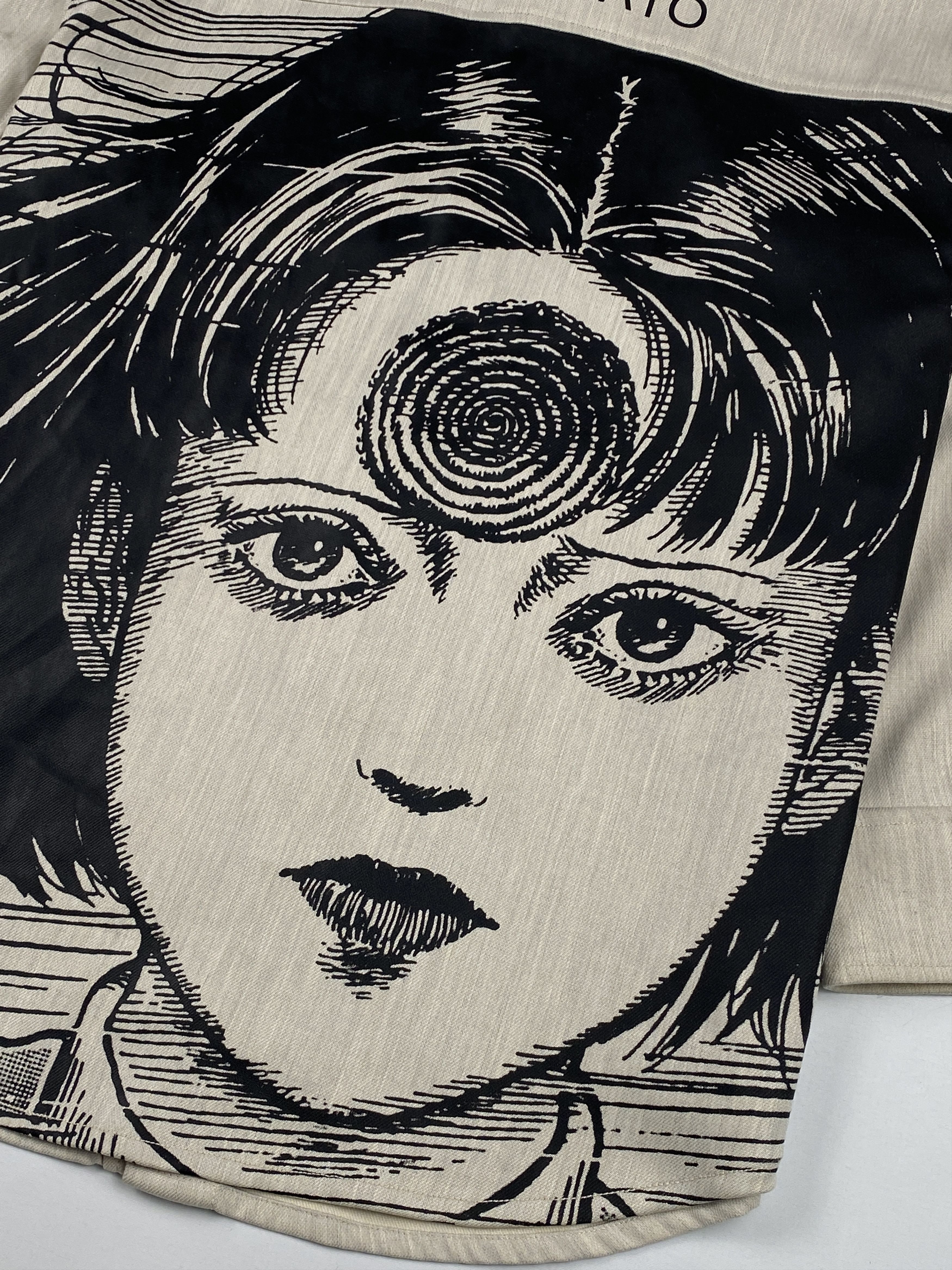 Japanese Brand Initial x Junji Ito [Uzumaki] Multiple Pockets Shirt Jacket Size US M / EU 48-50 / 2 - 12 Thumbnail