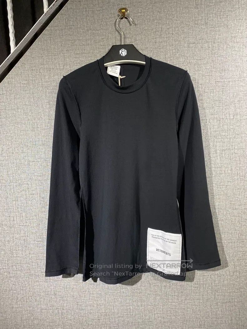 Vetements Vetements Women's Long Sleeve T-Shirt Size L / US 10 / IT 46 - 1 Thumbnail
