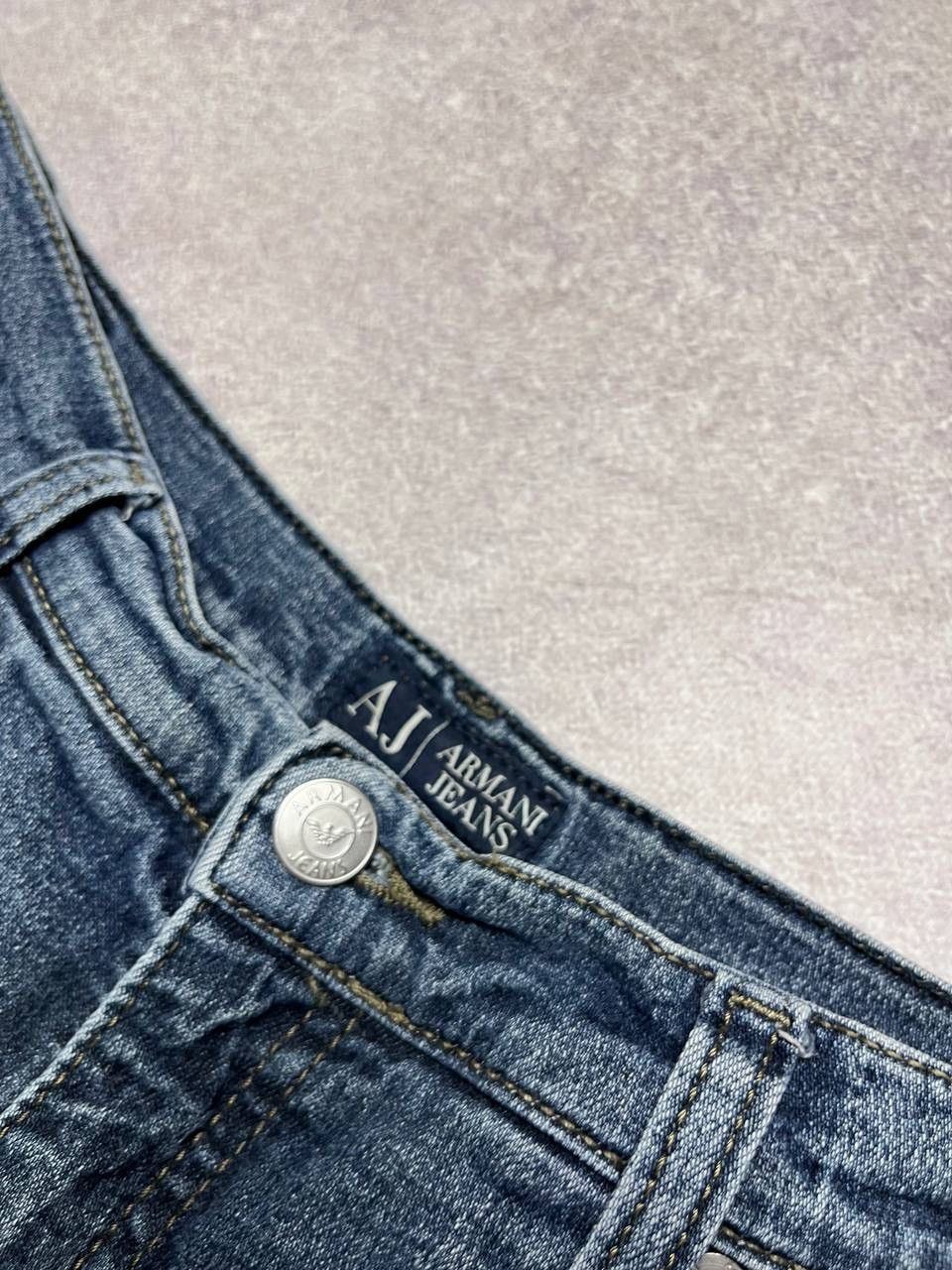 Armani Vintage Armani Pocket Logo Baggy Jeans Y2K 33 Size US 33 - 7 Thumbnail