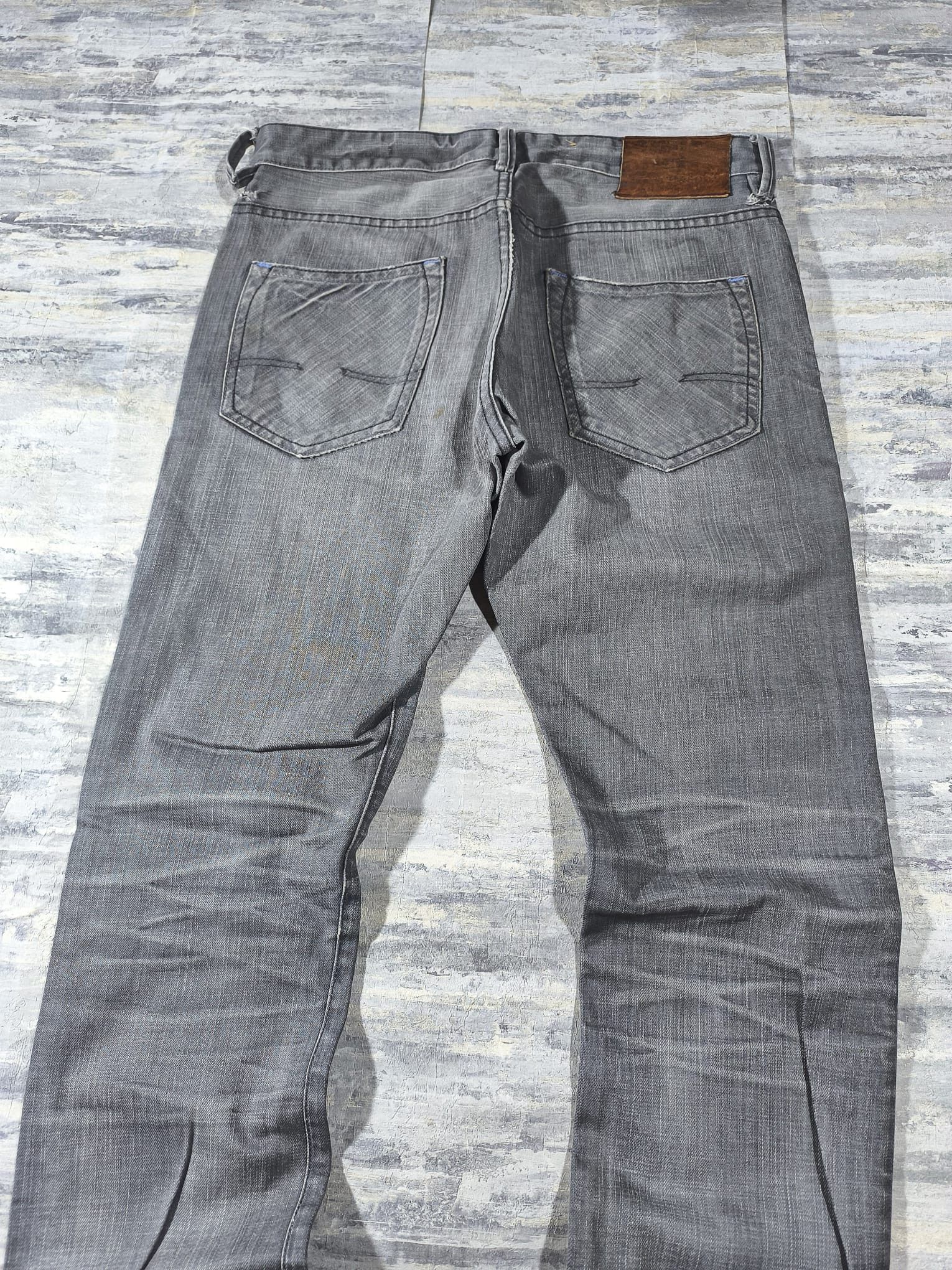Other HEDI SLIMANE WAXED CLAWMARKS LIGHT GREY DISTRESSED JEANS Size US 34 / EU 50 - 5 Thumbnail