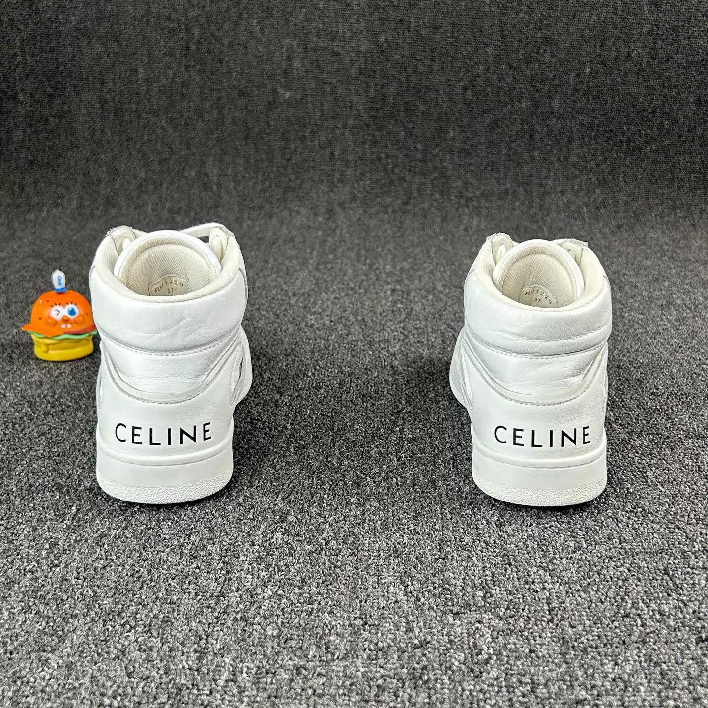 Celine Celine High-Top White Sneakers 37 Size US 6.5 / IT 36.5 - 5 Thumbnail