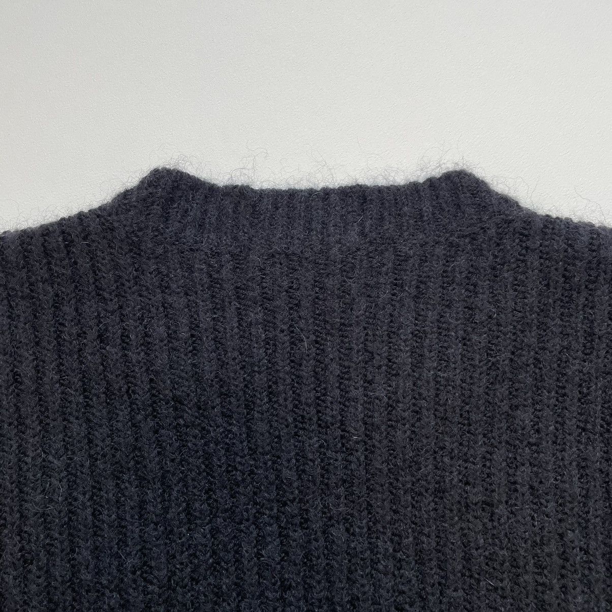 Haider Ackermann Ribbed Black Mohair Sweater Size US L / EU 52-54 / 3 - 14 Thumbnail