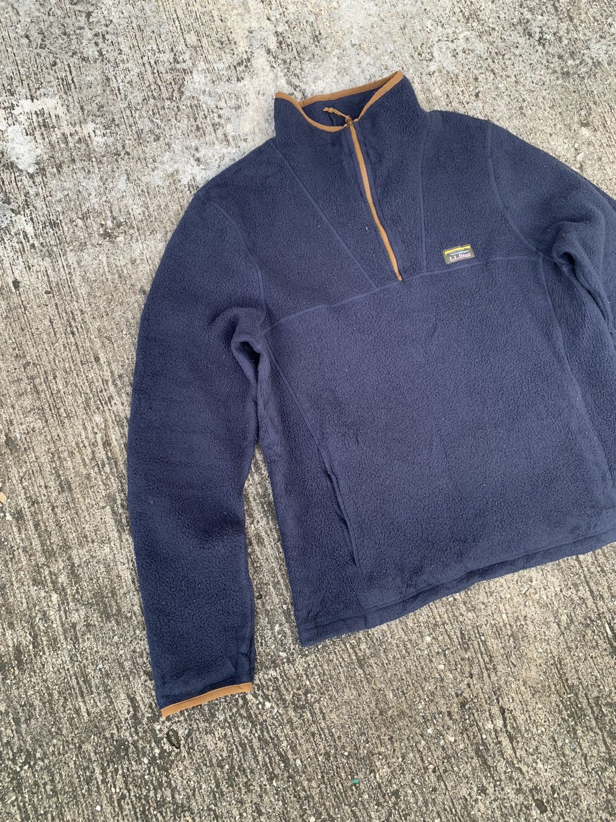 L.L. Bean × Vintage Vintage 90s L.L Bean half zipper fleece jacket Size US M / EU 48-50 / 2 - 2 Thumbnail