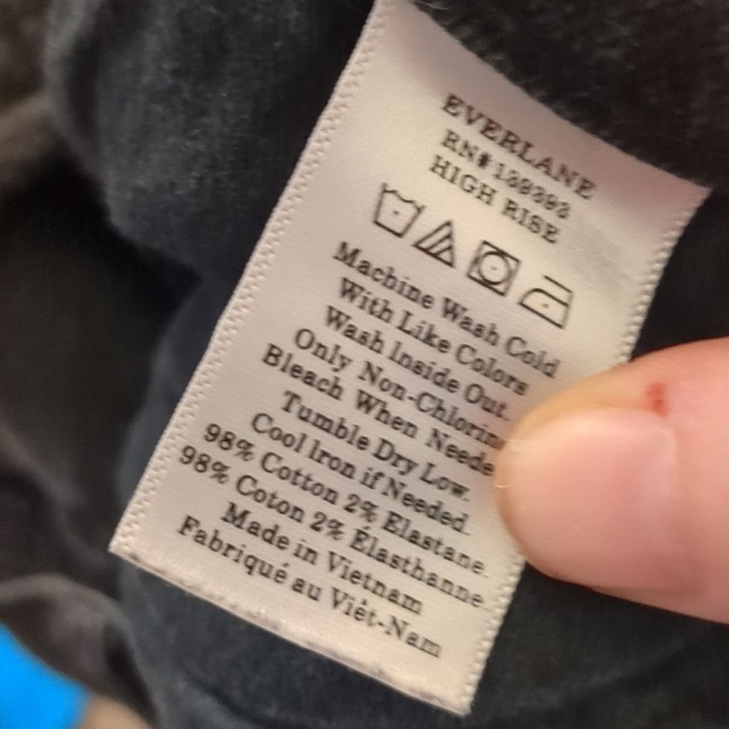 Everlane Everlane black high rise jeans size 28 regular Size 28" / US 6 / IT 42 - 3 Thumbnail