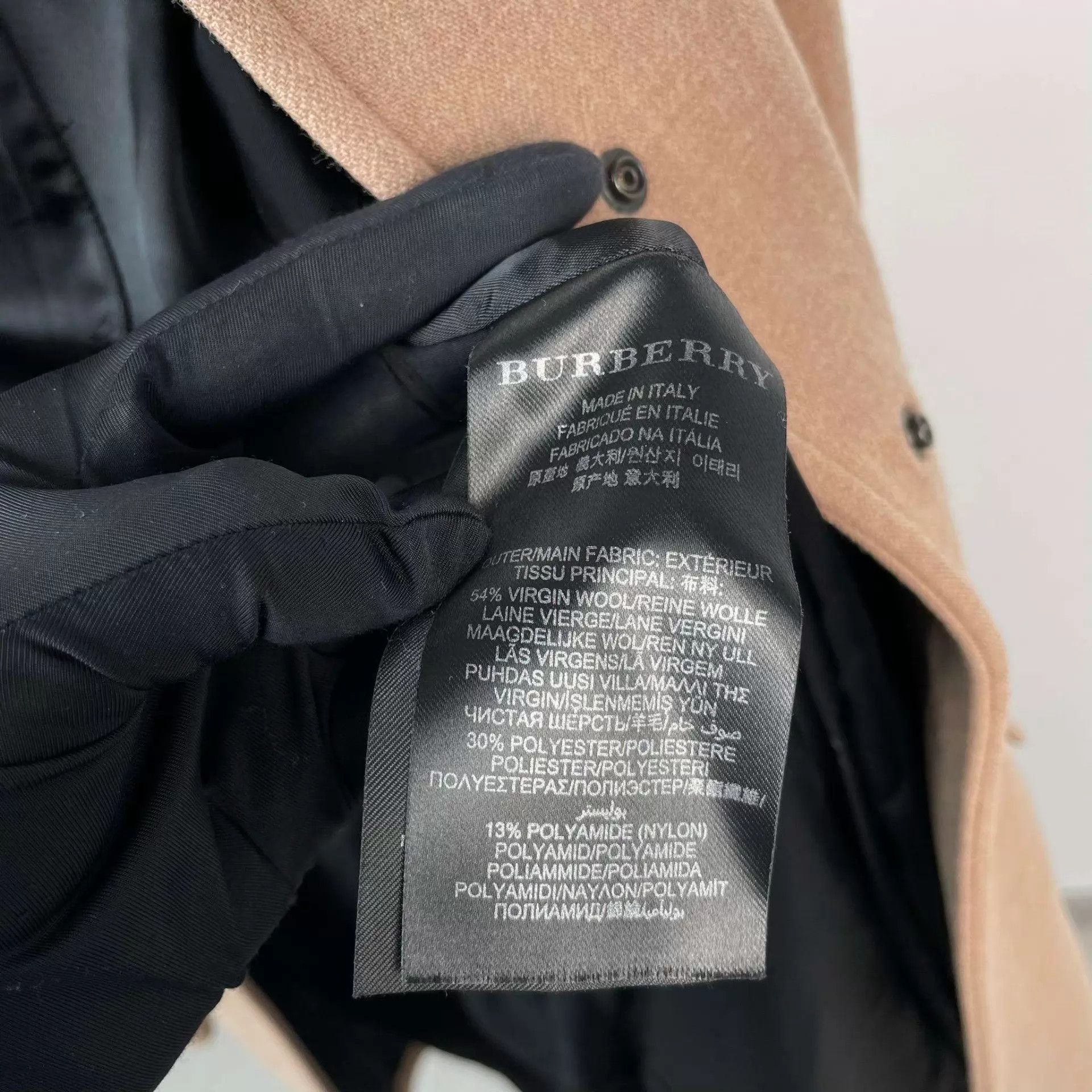 Burberry Burberry 97 New Camel Trench Coat Size S / US 4 / IT 40 - 6 Thumbnail