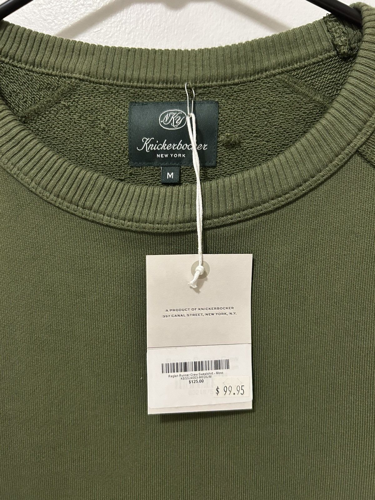 Knickerbocker Mfg Co Green Short Sleeve Sweatshirt Size US M / EU 48-50 / 2 - 3 Thumbnail