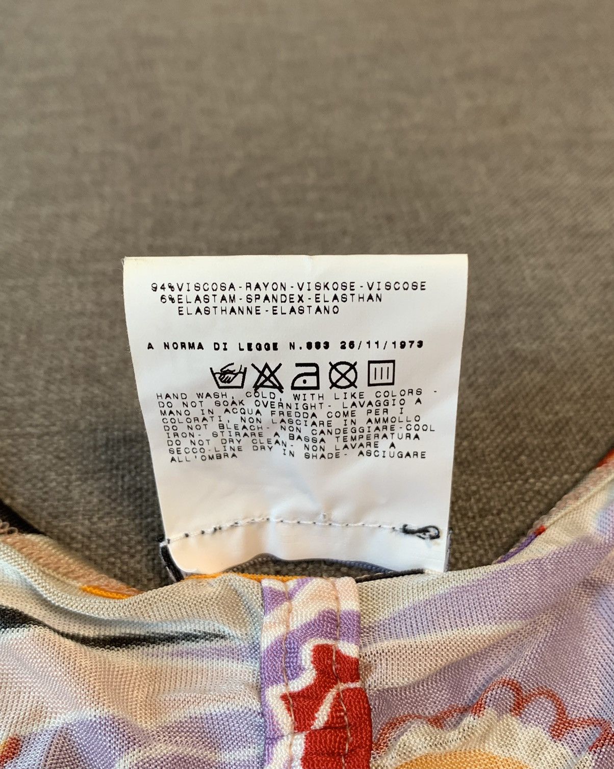 GF Ferre × Vintage GF Ferre multicolour Tank Top Long Sleeve Size M / US 6-8 / IT 42-44 - 5 Thumbnail