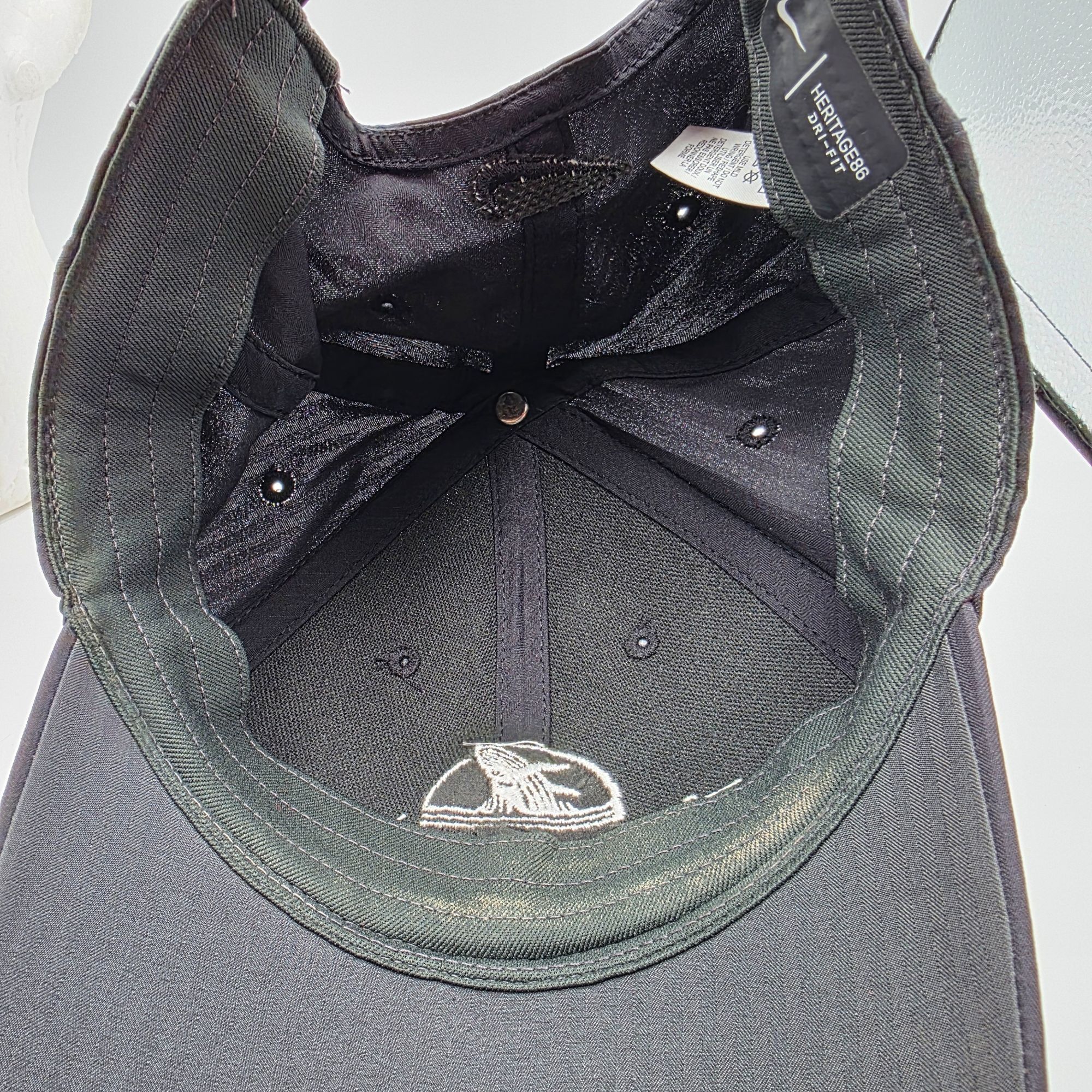 Nike Nike Heritage86 Dri Fit Mens Adjustable Black Hat Pacific Li Size ONE SIZE - 8 Thumbnail