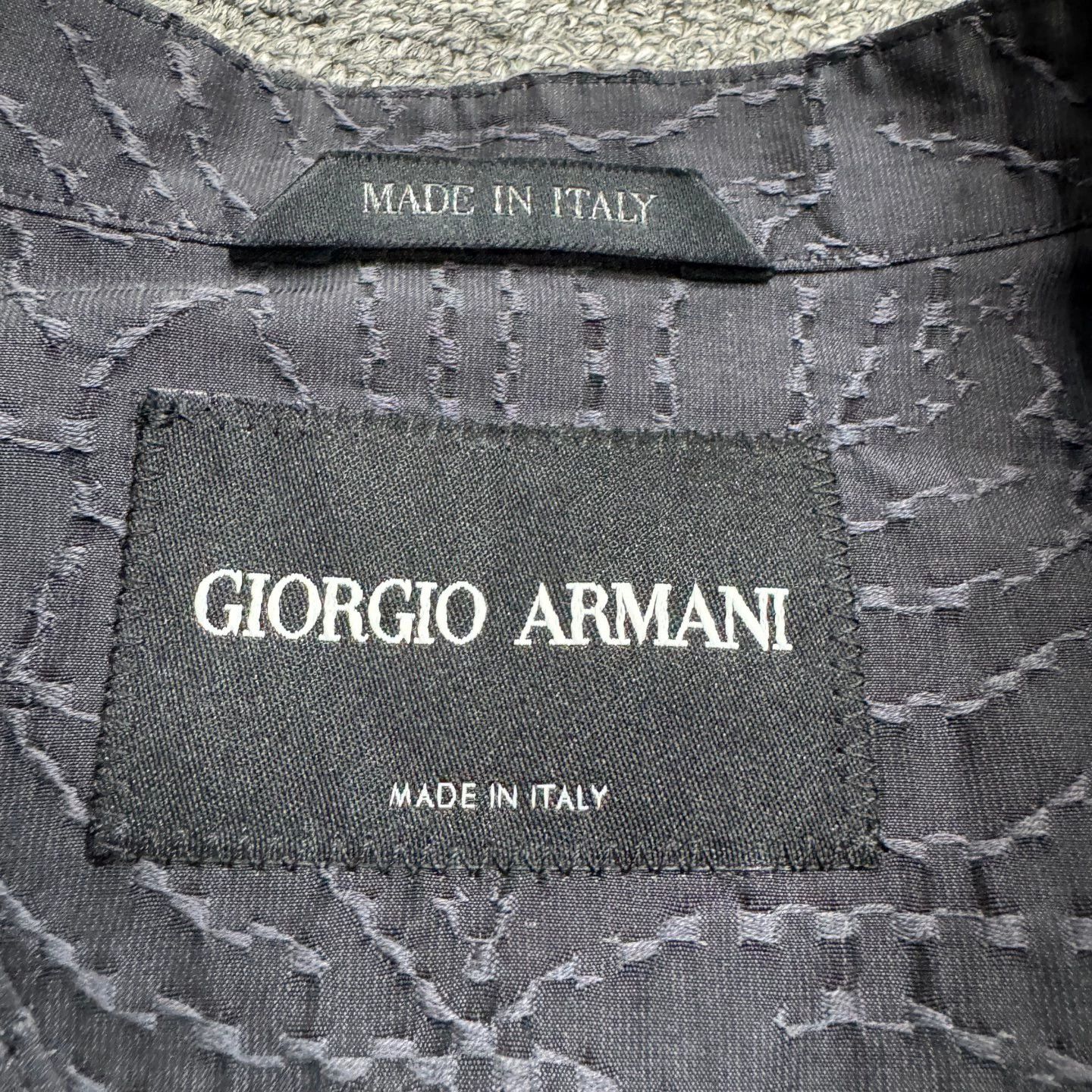 Giorgio Armani GIORGIO ARMANI Floral Embroidered Shirt 48 Size US M / EU 48-50 / 2 - 2 Thumbnail