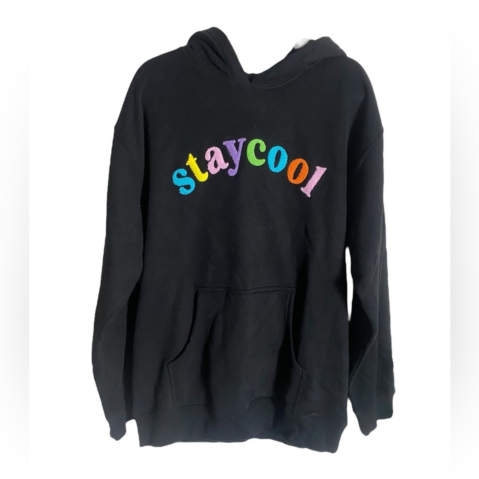 REVOLVE Revolve Stay Cool Rainbow Arch Hoodie in Black L Size L / US 10 / IT 46 - 3 Thumbnail