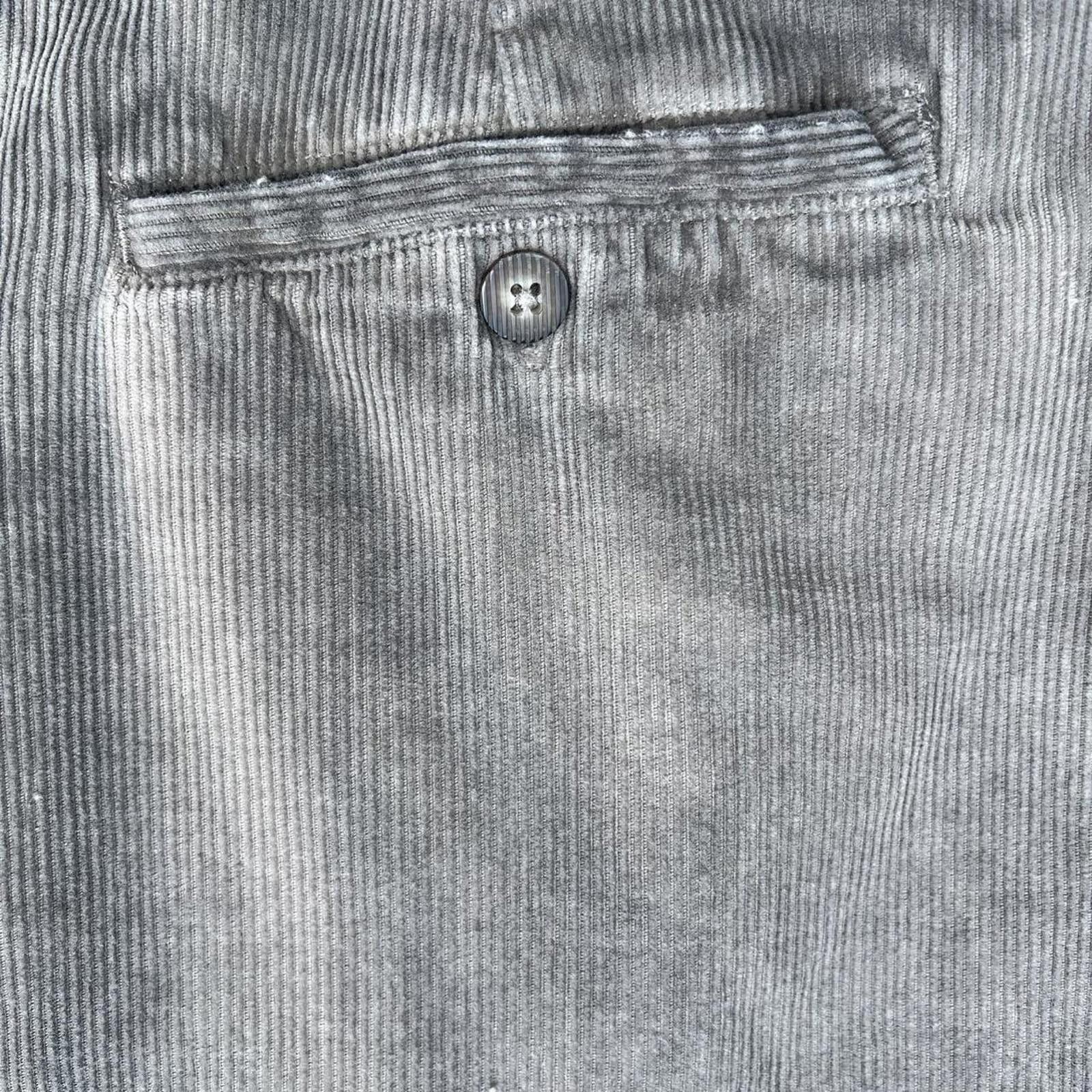 Fieldmaster Vintage Y2K Grey Overdye Corduroy Pants Size US 34 / EU 50 - 6 Thumbnail