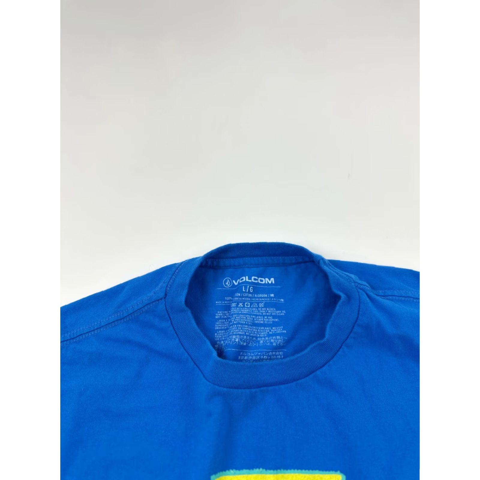 Volcom Volcom Shirt Mens Large Blue Ripper Stone Graphic Masculina Short Sleeve Tee Size US L / EU 52-54 / 3 - 4 Thumbnail