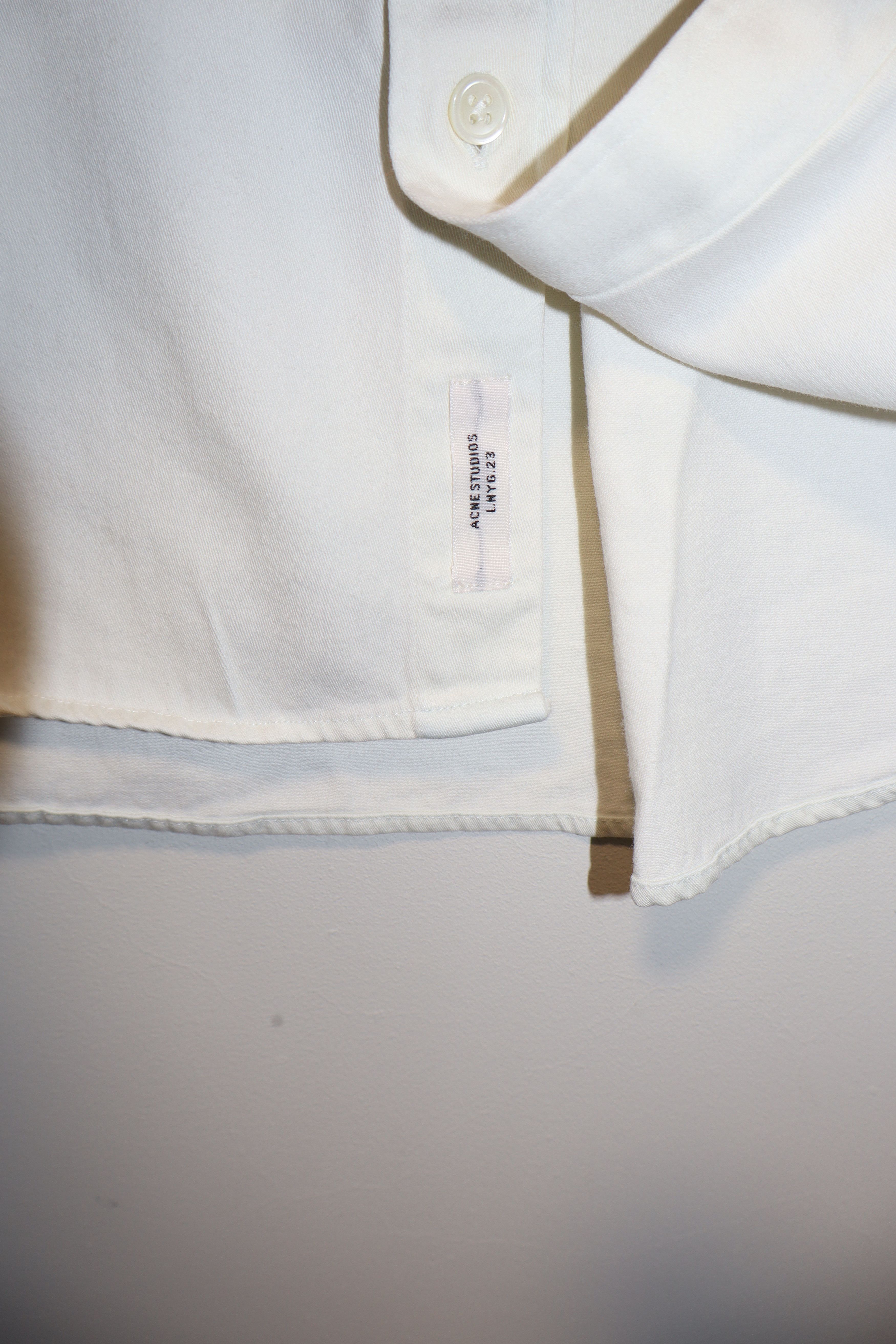 Acne Studios Isherwood bleached shirt Size US M / EU 48-50 / 2 - 6 Thumbnail