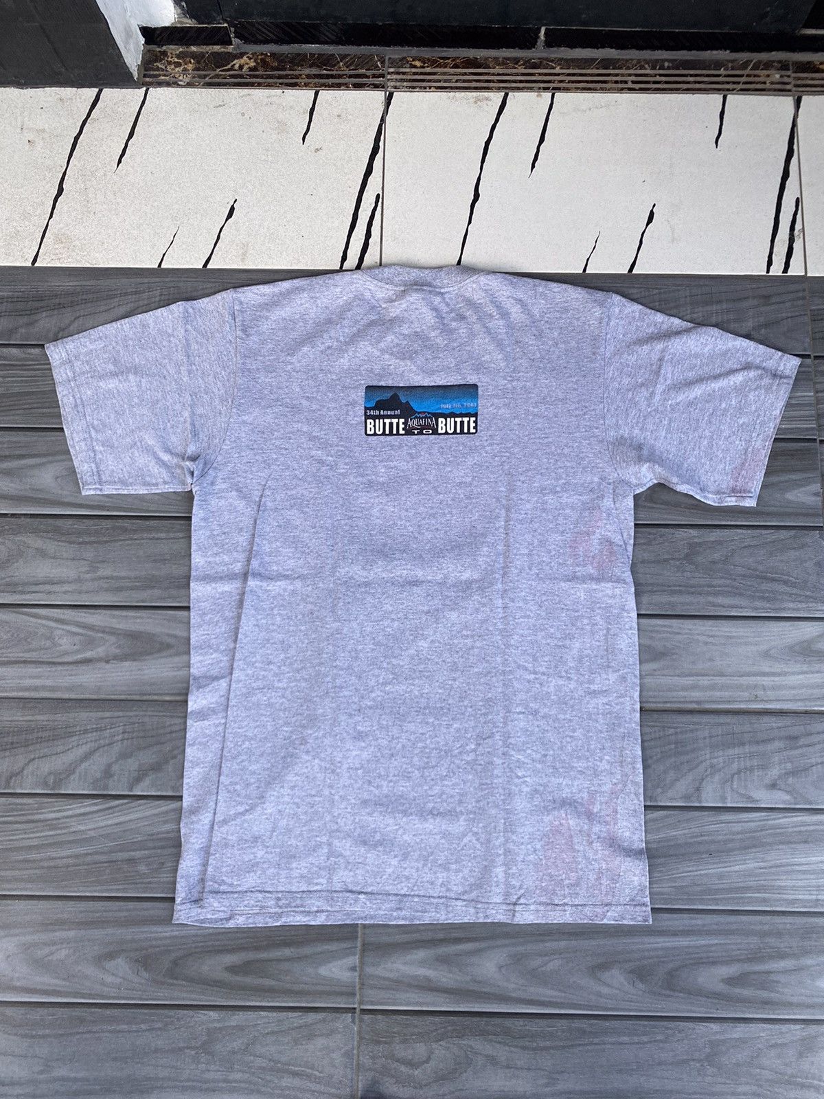 Nike × Vintage Vintage nike team aquafina butte to butte pepsi Size US S / EU 44-46 / 1 - 4 Thumbnail