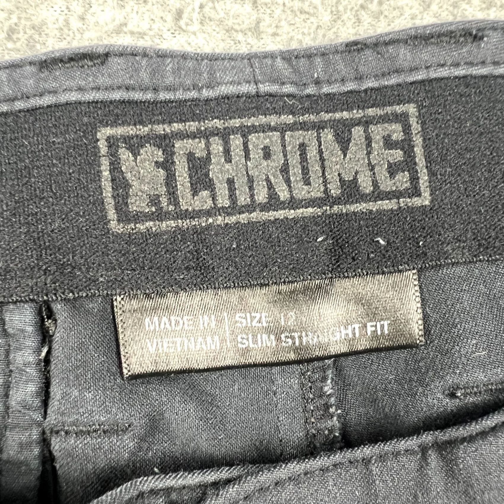 Industrie Chrome Industries Womens 12 Grey Cycling Pants Slim Straight Stretch Performance Size 34" / US 12 / IT 48 - 3 Thumbnail