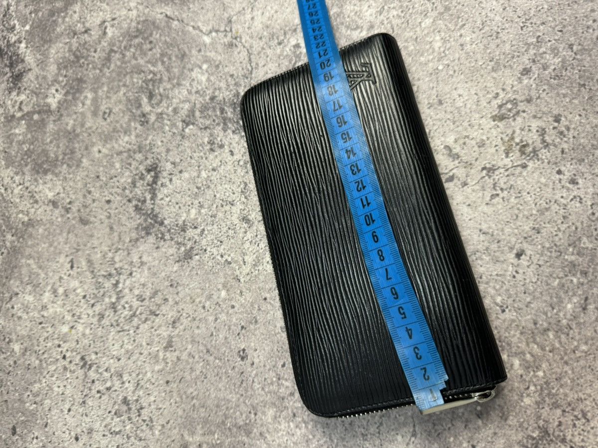 Louis Vuitton × Vintage LOUIS VUITTON Zippy Wallet Long M61857 Leather Noir Unisex Size ONE SIZE - 9 Thumbnail