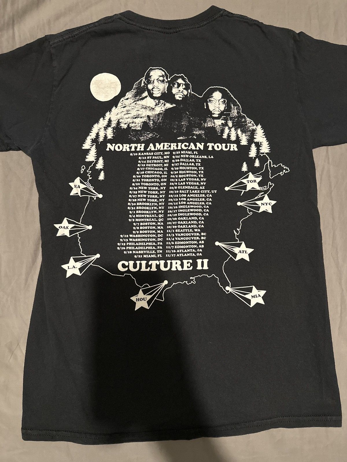Drake Migos Culture 2 Aubrey and the Three Amigos Tour T-Shirt Size US S / EU 44-46 / 1 - 2 Thumbnail
