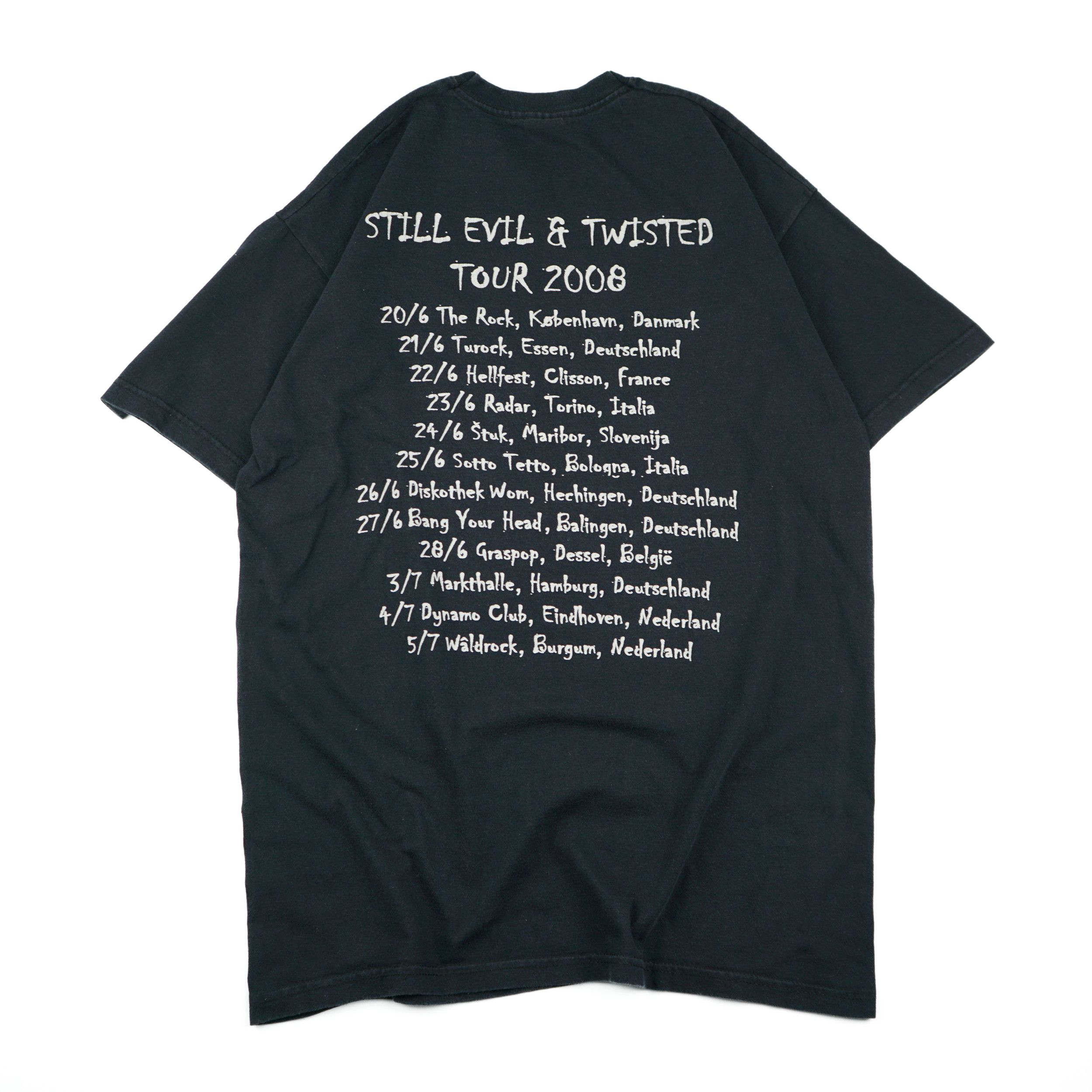 Band Tees × Vintage Vintage 2008 Forbidden Band Tour T-Shirt Stil Evil And Twist Size US M / EU 48-50 / 2 - 5 Thumbnail