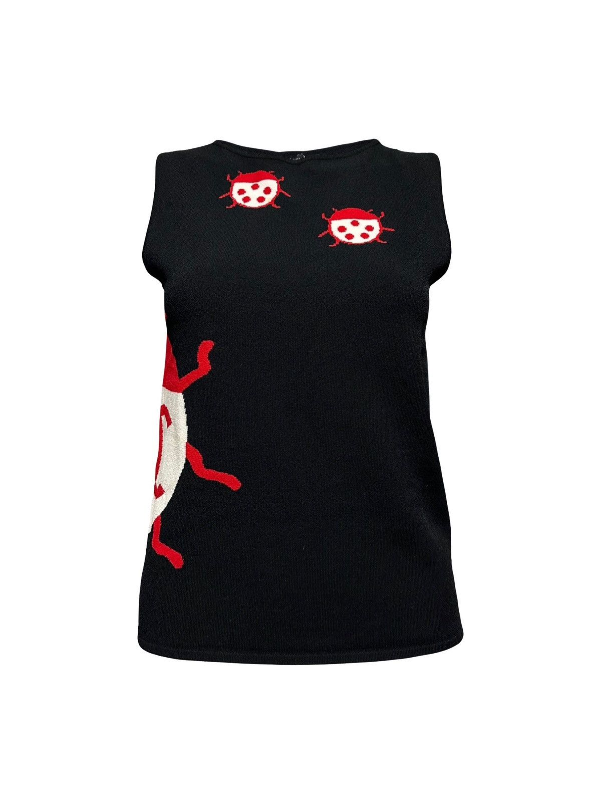 Chanel CHANEL Spring Summer 2004 Ladybug Print Tank Top Size M / US 6-8 / IT 42-44 - 1 Thumbnail