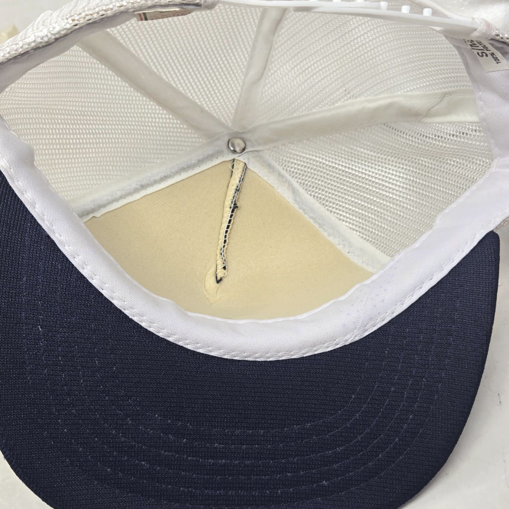 Vintage VINTAGE Trucker Hat Spike Island Day Moosic Pa Adjustable Blue Size ONE SIZE - 6 Thumbnail