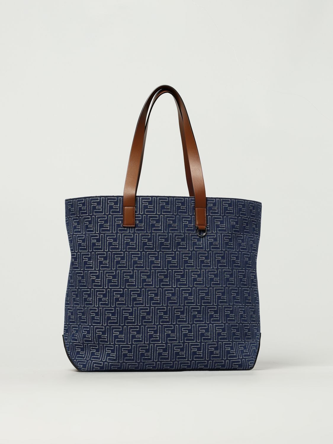 Fendi Shoulder Bag Men Grey