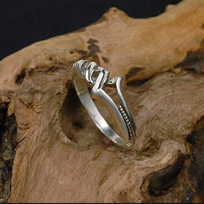Jewelry Longinus Jewelry Rings Open Size Chrome Ring (Size 7-13) Size ONE SIZE - 2 Thumbnail