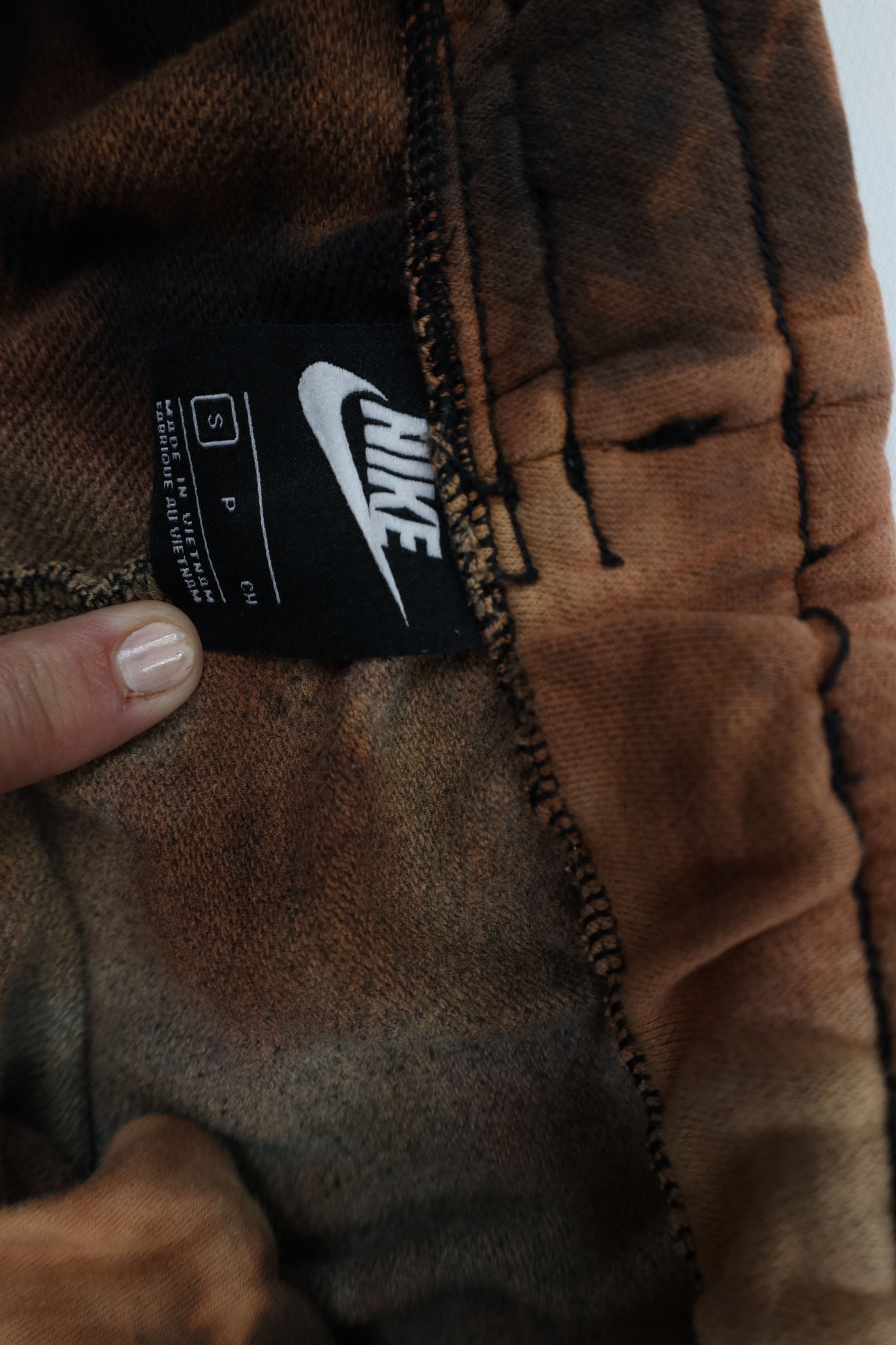 Nike Vintage Y2K Nike Mini Swoosh Acid Wash Sweatpants Joggers Size US 32 / EU 48 - 8 Thumbnail