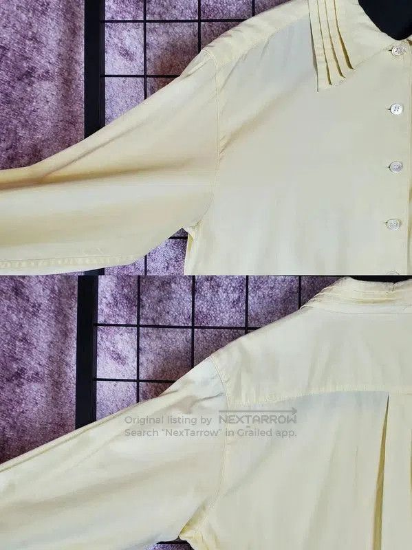 Other Dior Men's Yellow Long Sleeve Cotton Shirt . Size US M / EU 48-50 / 2 - 5 Thumbnail