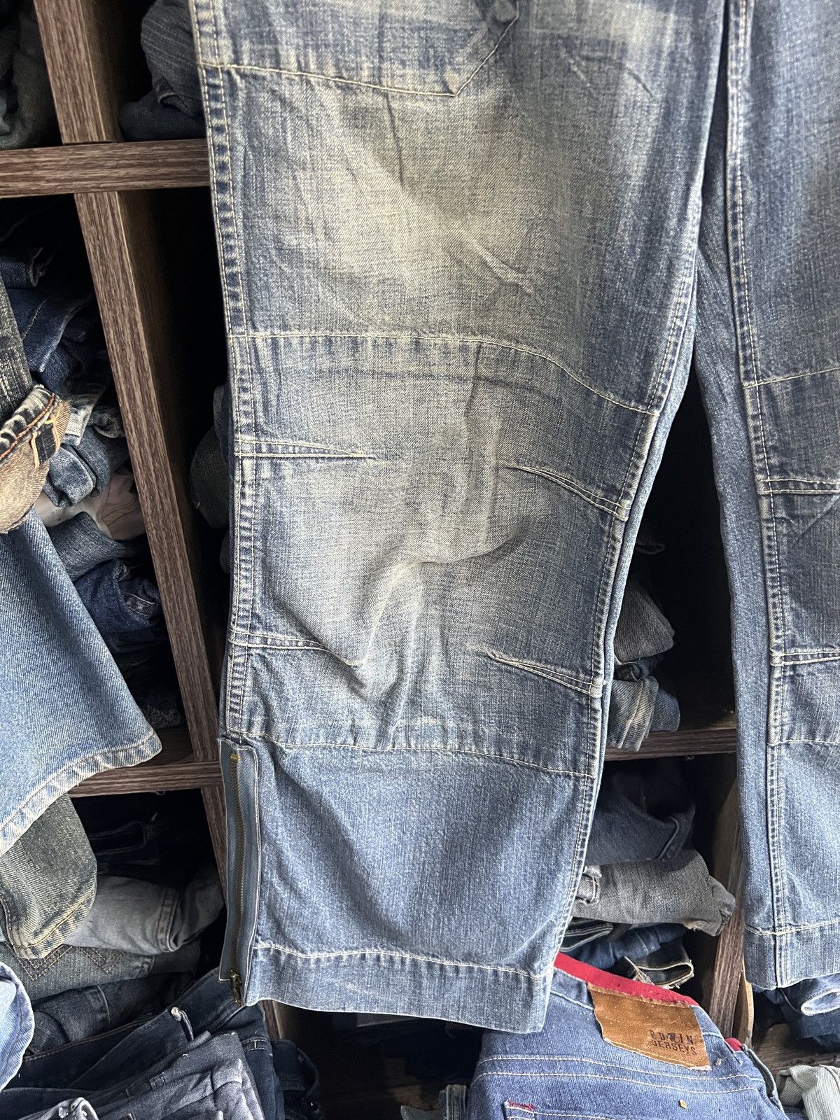 Ralph Lauren 🔥Vintage Ralph Lauren Wide Leg Denim Size 31" - 7 Thumbnail