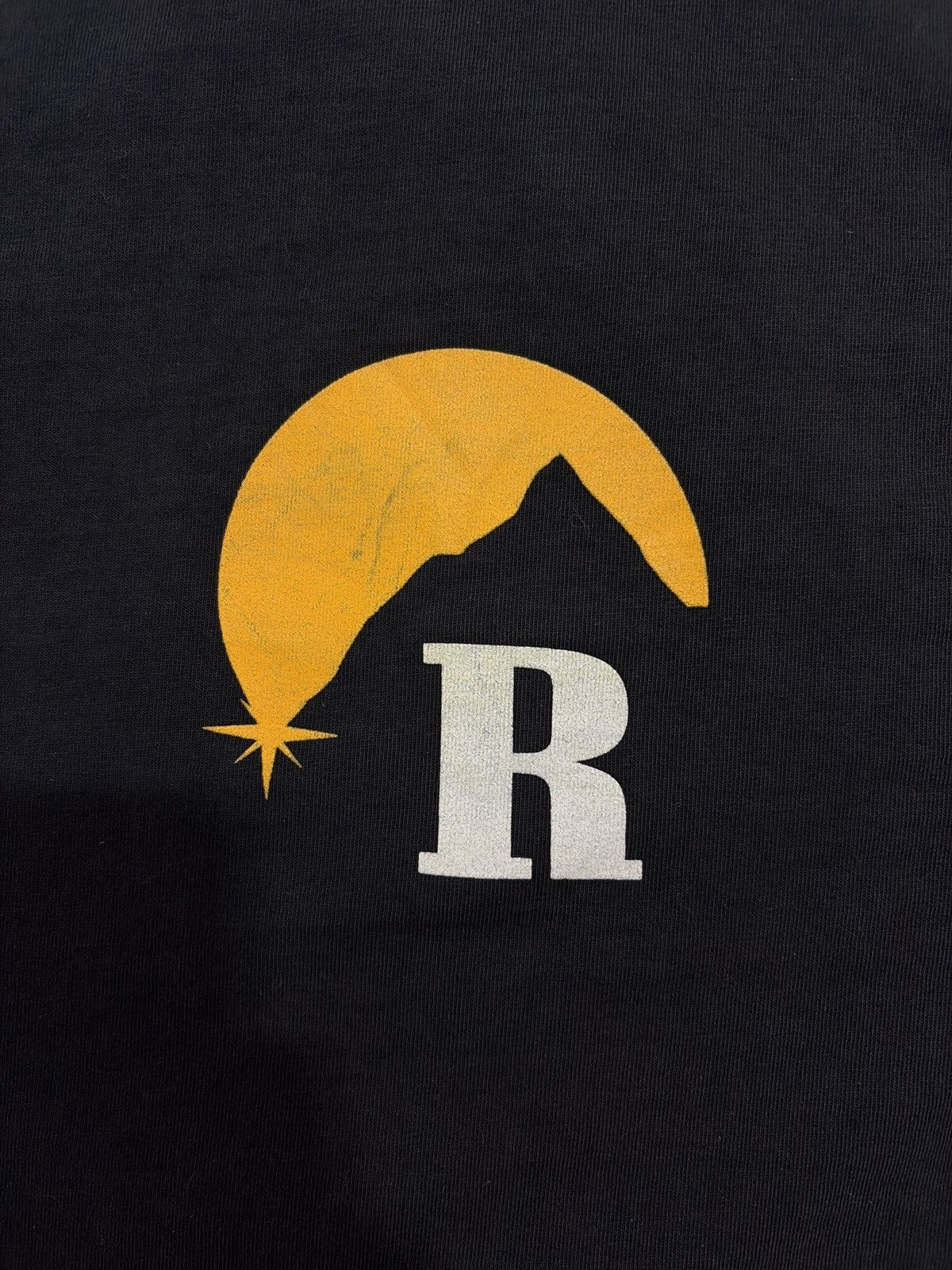 Rhude Rhude Yellow Moonlight Logo Tee Size US M / EU 48-50 / 2 - 4 Thumbnail