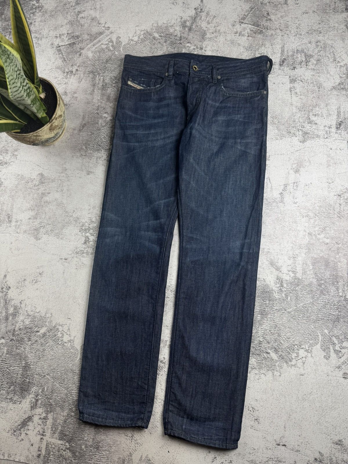 Diesel Diesel Buster W33 L30 Regular Slim-Tapered Men’s Denim Blue Jeans Pants Trousers Size US 33 - 10 Thumbnail