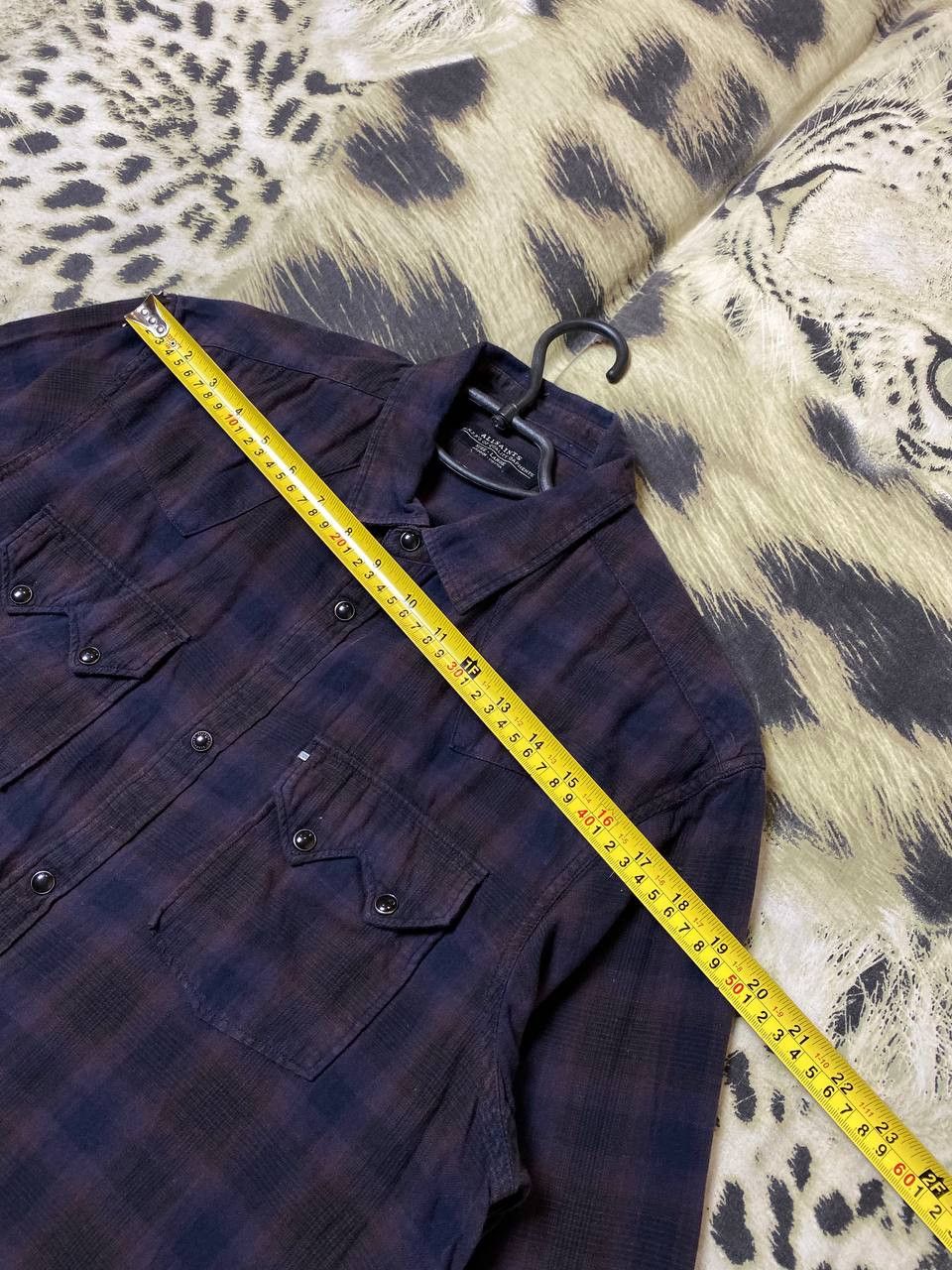 Allsaints Allsaints Shirt Button-up Long Sleeve Logo Size US L / EU 52-54 / 3 - 11 Thumbnail