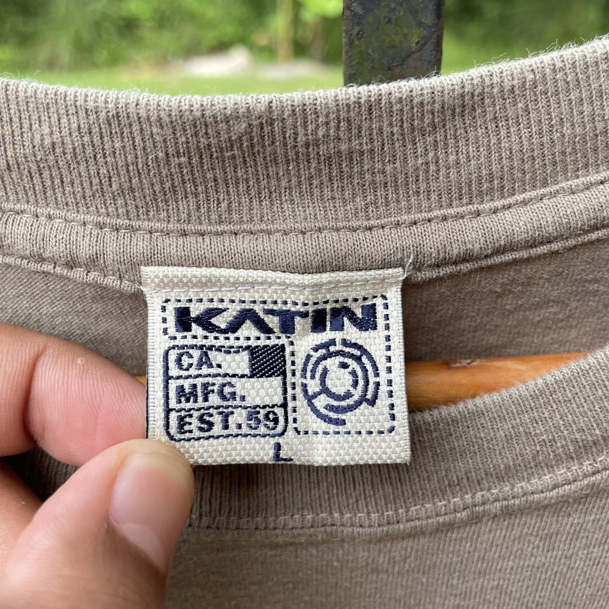Katin 🔥Vintage 90s Katin Surf Custom Trunks Logo Skate Surf Tee Size US L / EU 52-54 / 3 - 10 Thumbnail