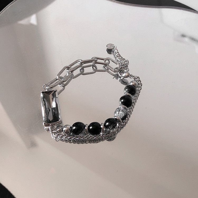 Jewelry Punk Bracelet Y2K Punk Chain Gotch Bracelets Chains Size ONE SIZE - 4 Thumbnail